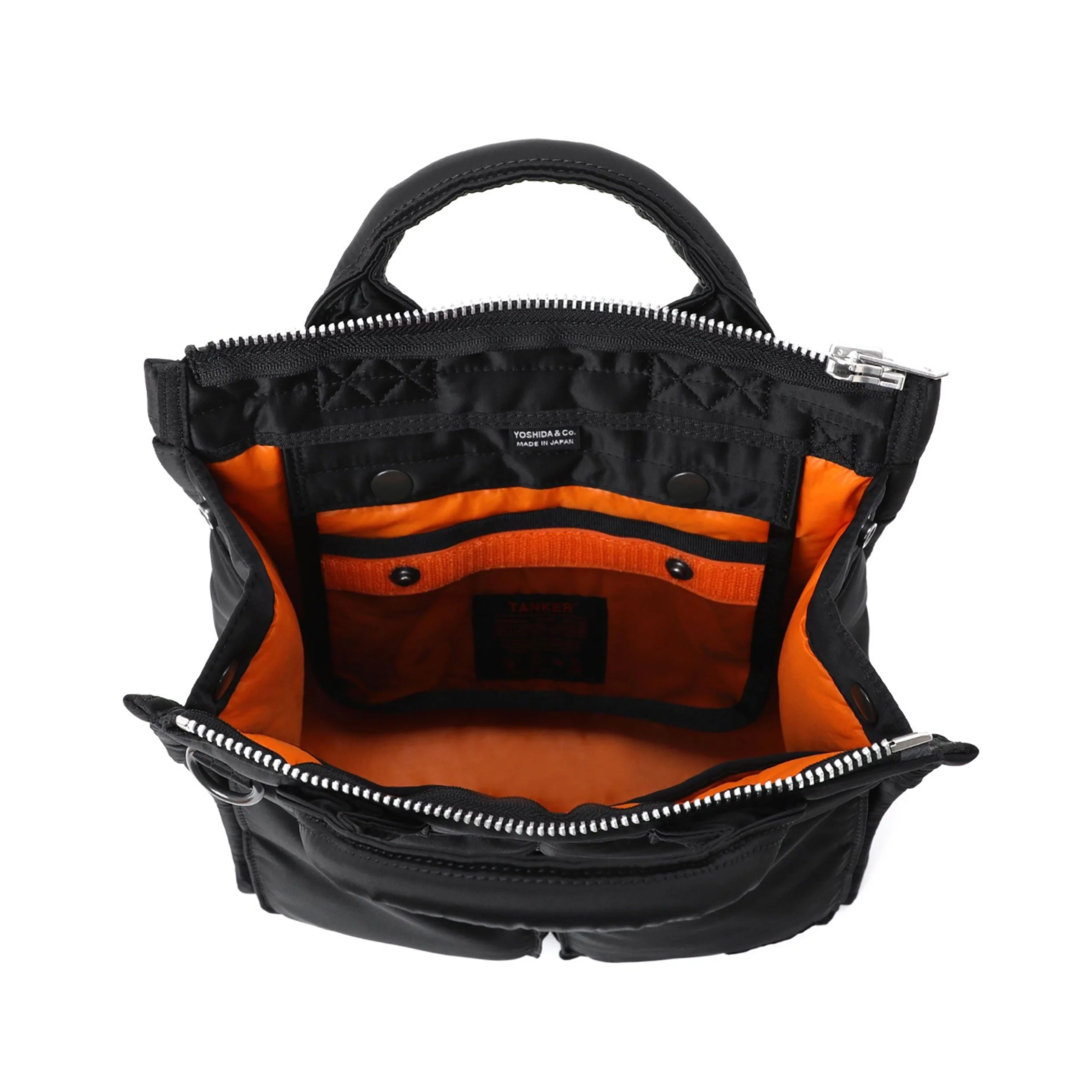 Tanker Square Tote Bag | Black - Image 5
