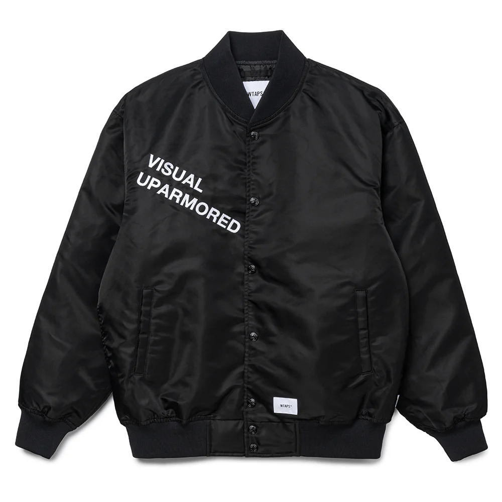 Team / Jacket / Nylon. Twill | Black