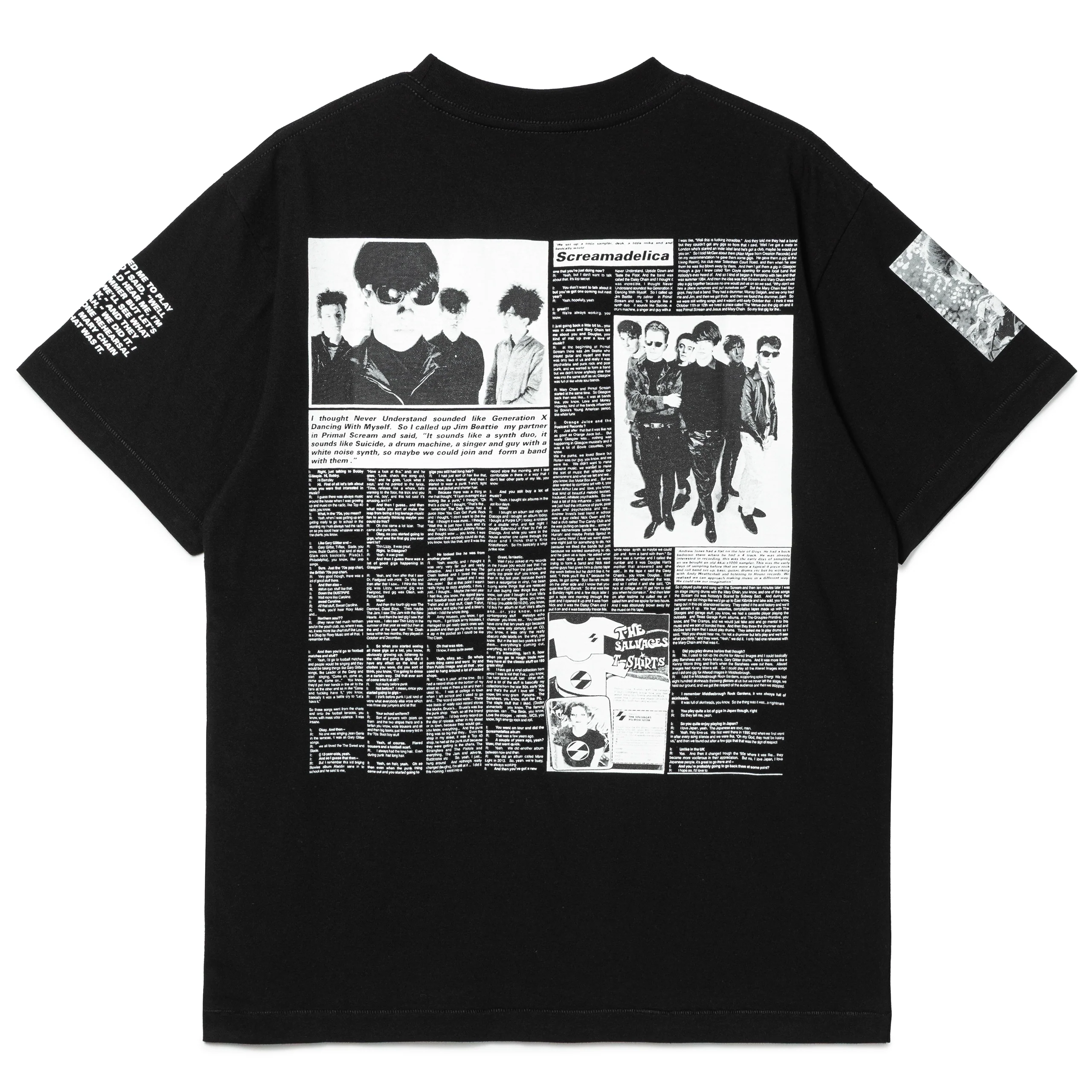 The Salvages x Bobby Gillespie No Particular Reason Tee | Black - Image 2