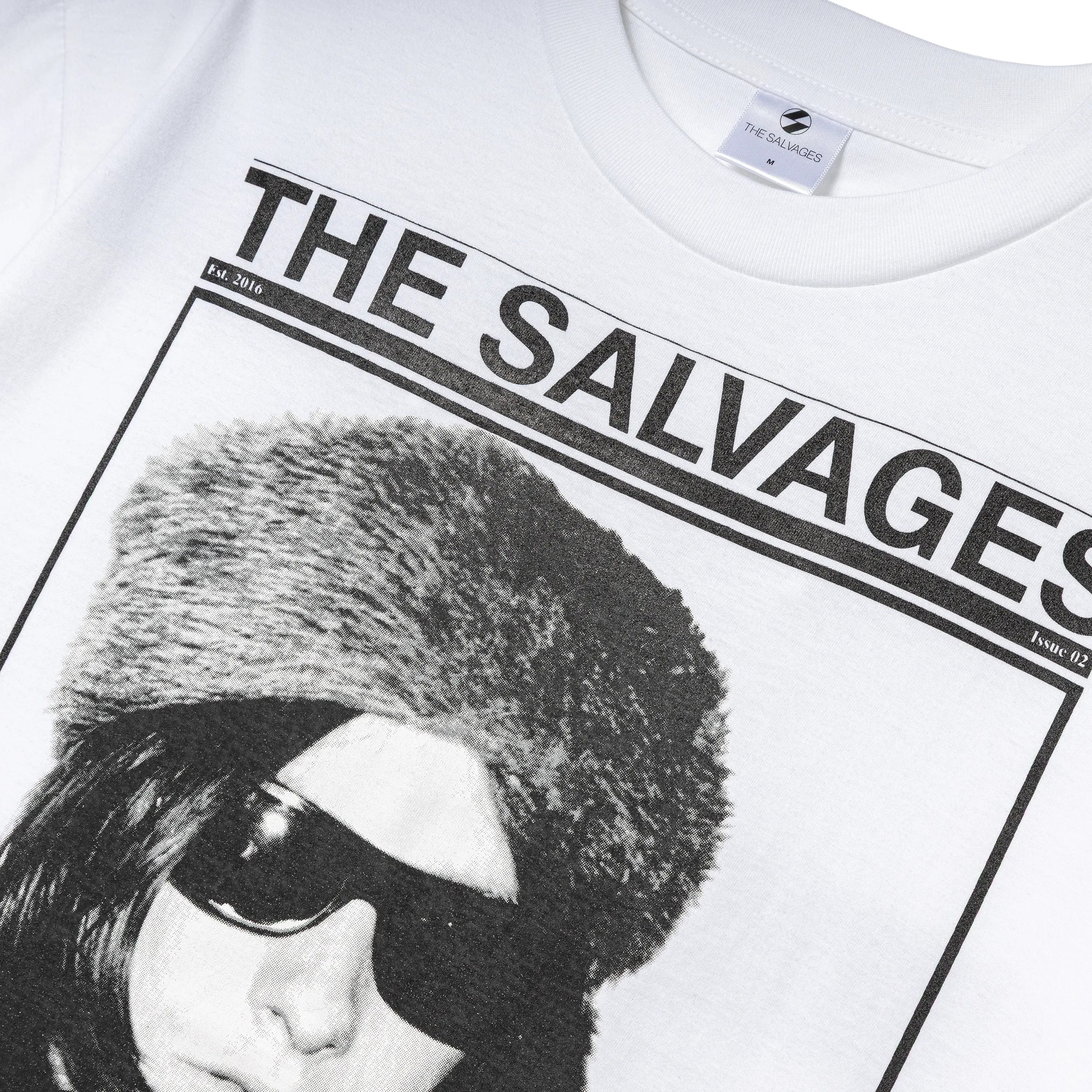The Salvages x Bobby Gillespie No Particular Reason Tee | White - Image 3