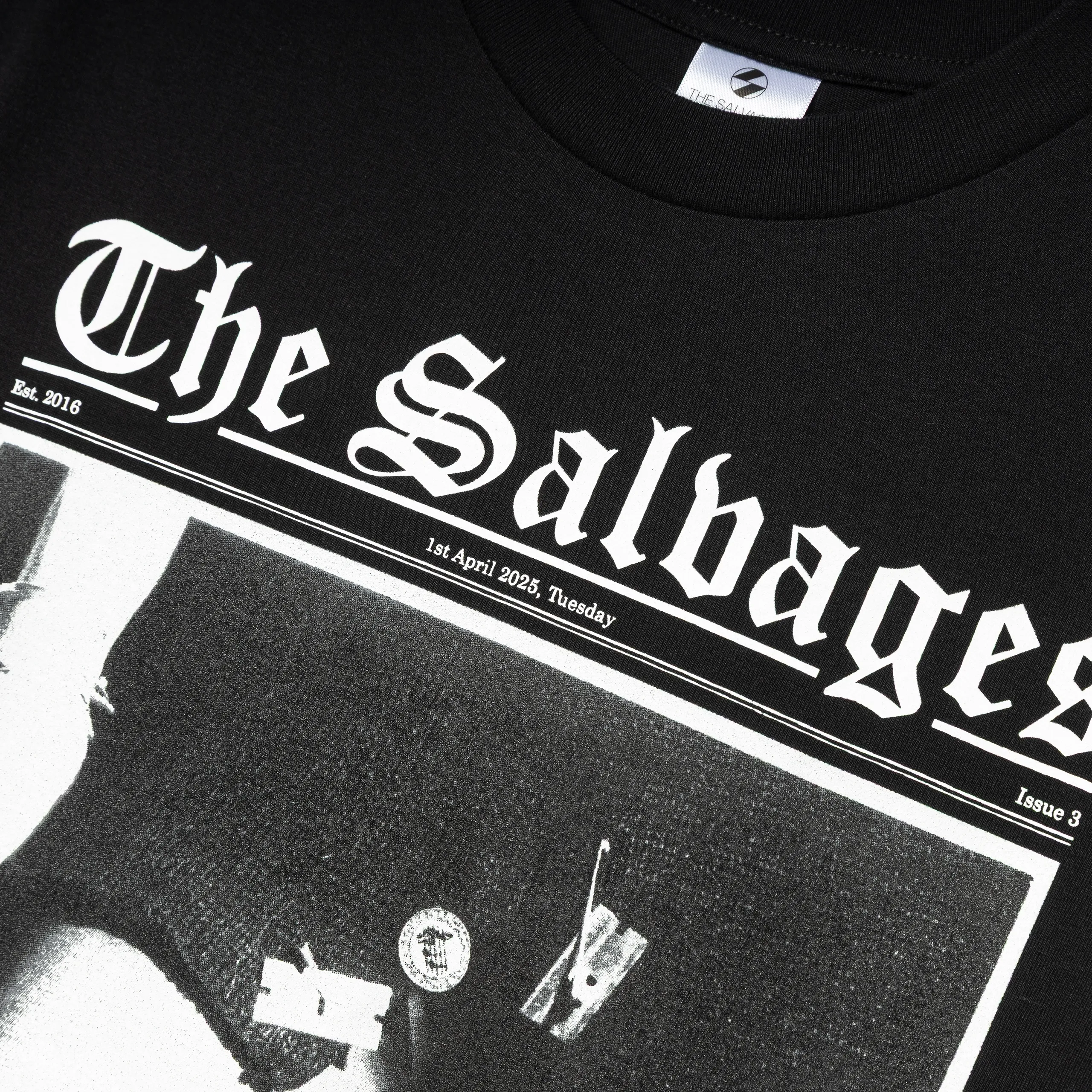 The Salvages x Sheet Noise No Particular Reason Tee | Black - Image 3