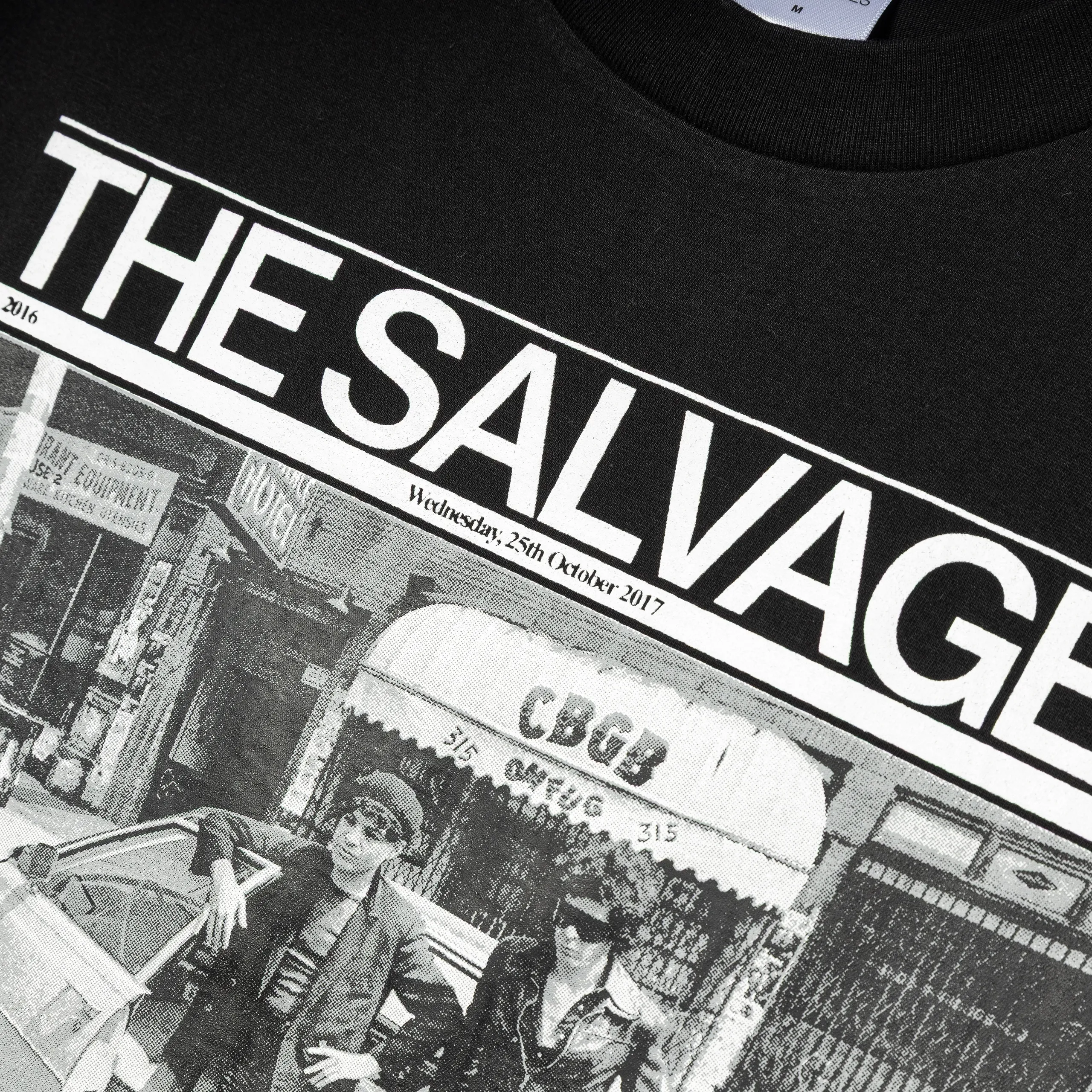 The Salvages x Suicide No Particular Reason Tee | Black - Image 3