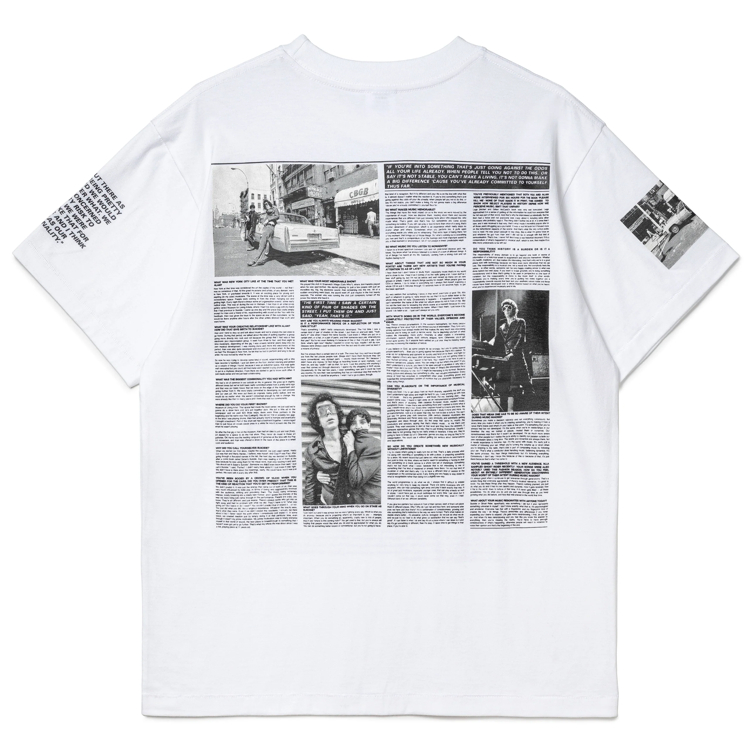 The Salvages x Suicide No Particular Reason Tee | White - Image 2