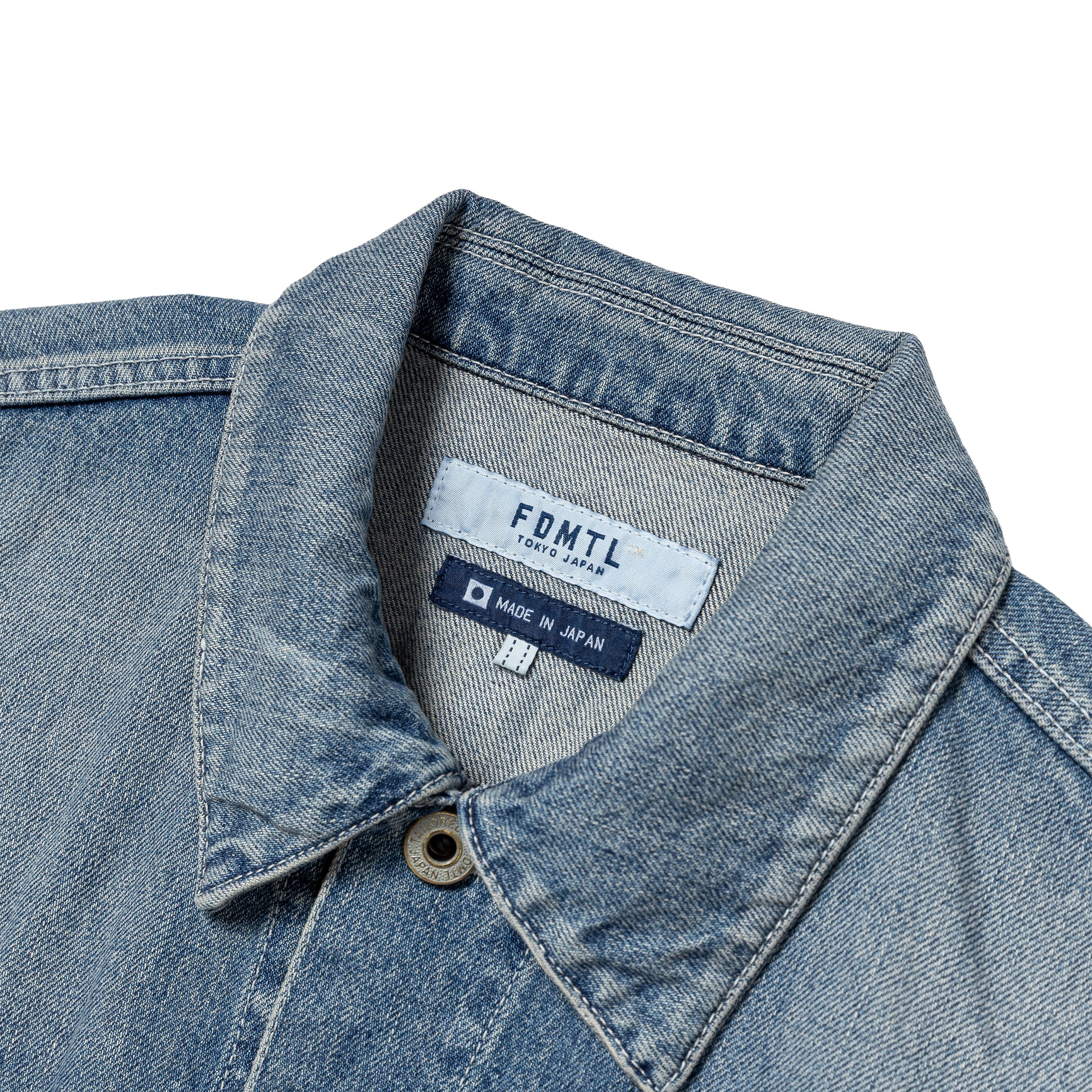 Third Third Jacket 3YR Wash | Indigo - Image 3
