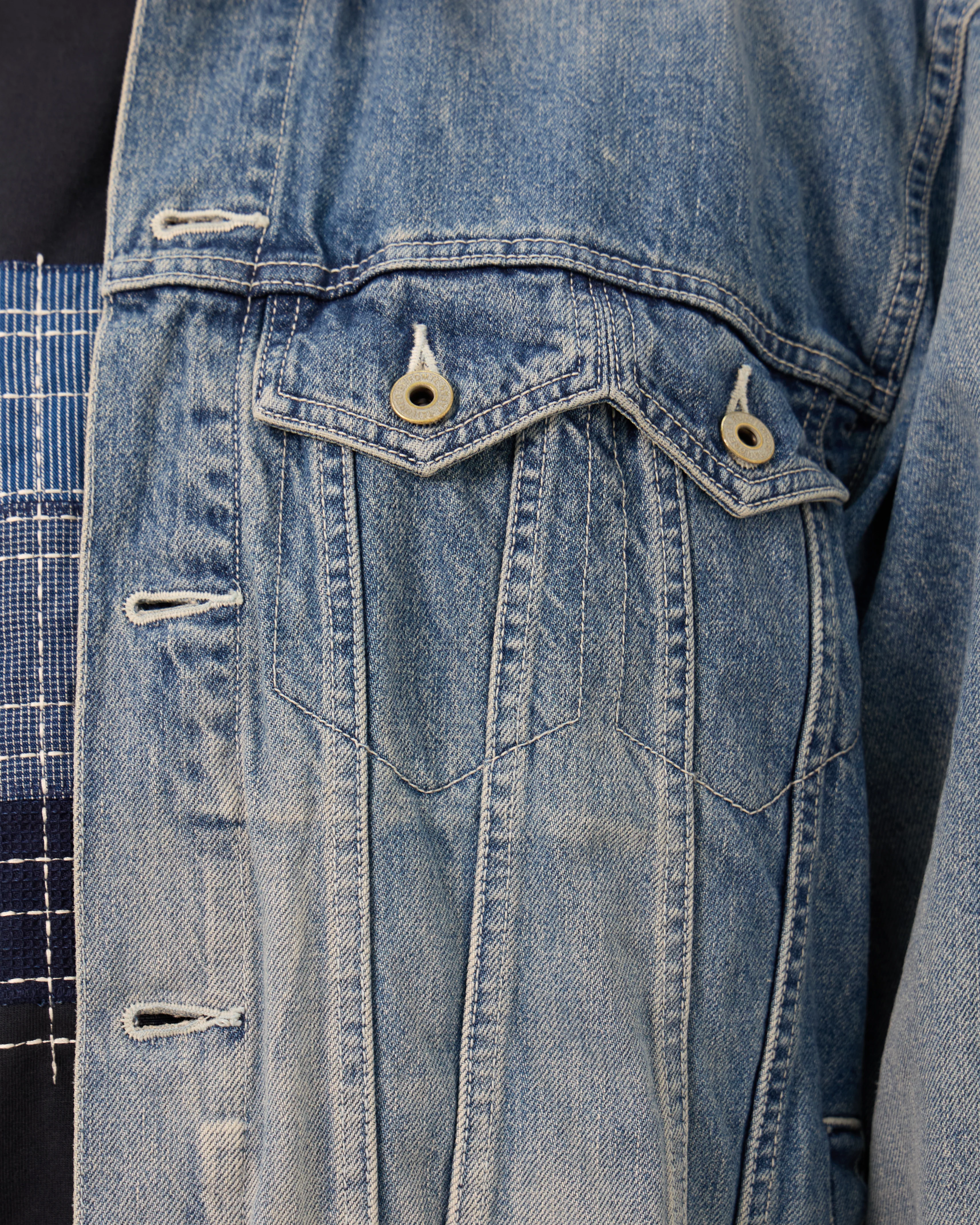 Third Third Jacket 3YR Wash | Indigo - Image 6