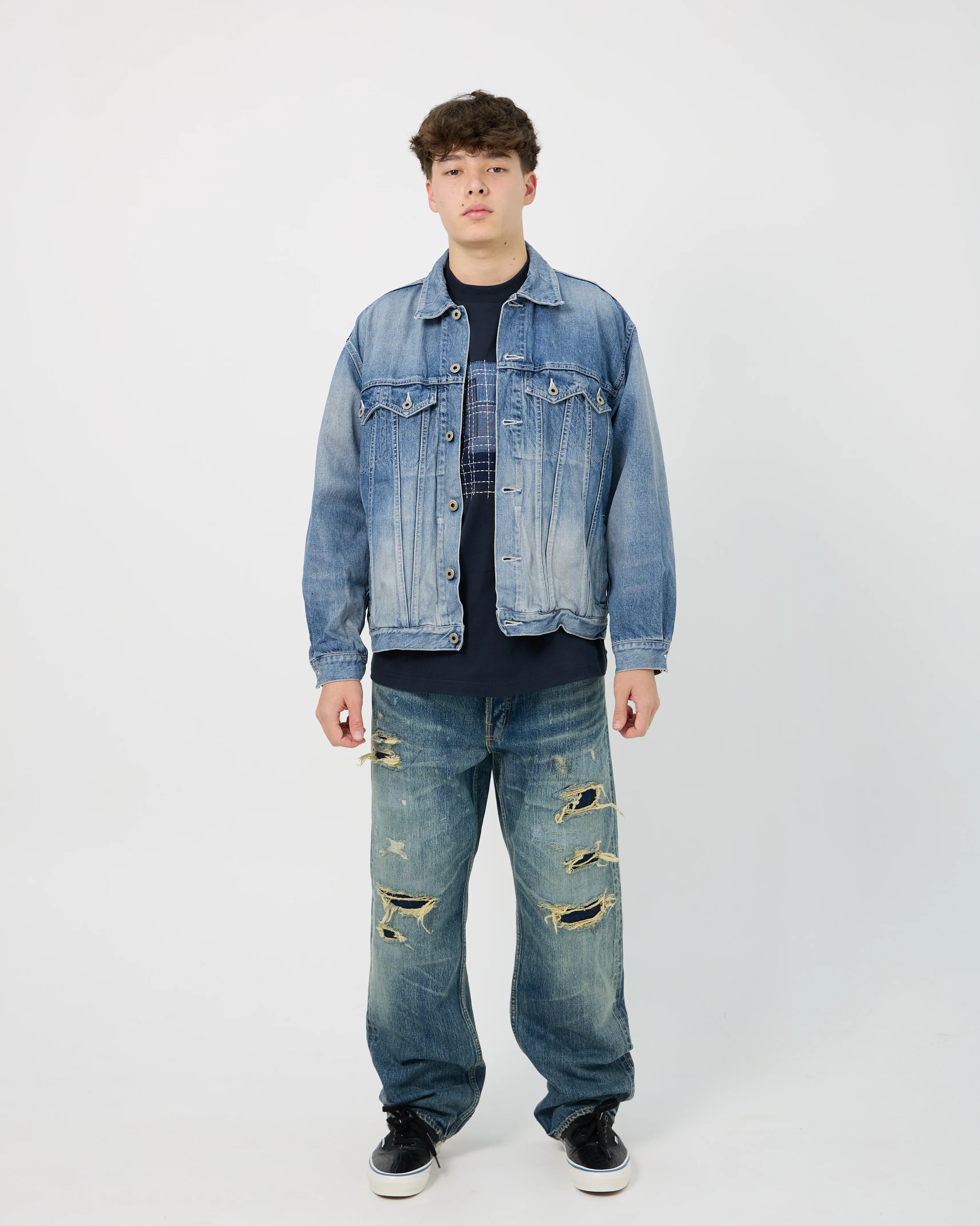 Third Third Jacket 3YR Wash | Indigo - Image 7