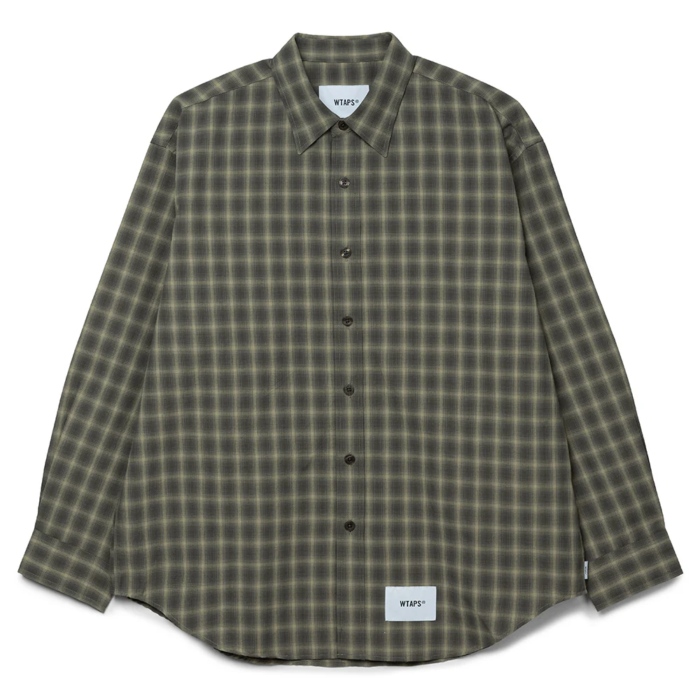 TXT 01 / LS / Poly. Broadcloth. Textile. Of | Olive Drab