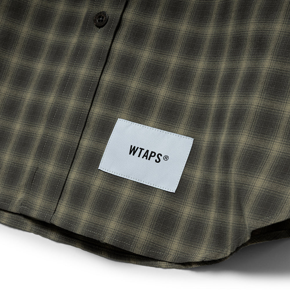 TXT 01 / LS / Poly. Broadcloth. Textile. Of | Olive Drab - Image 3