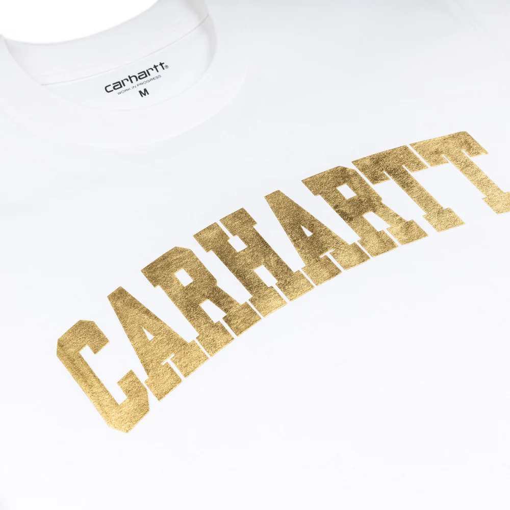 University S/S Tee | White Gold - Image 3