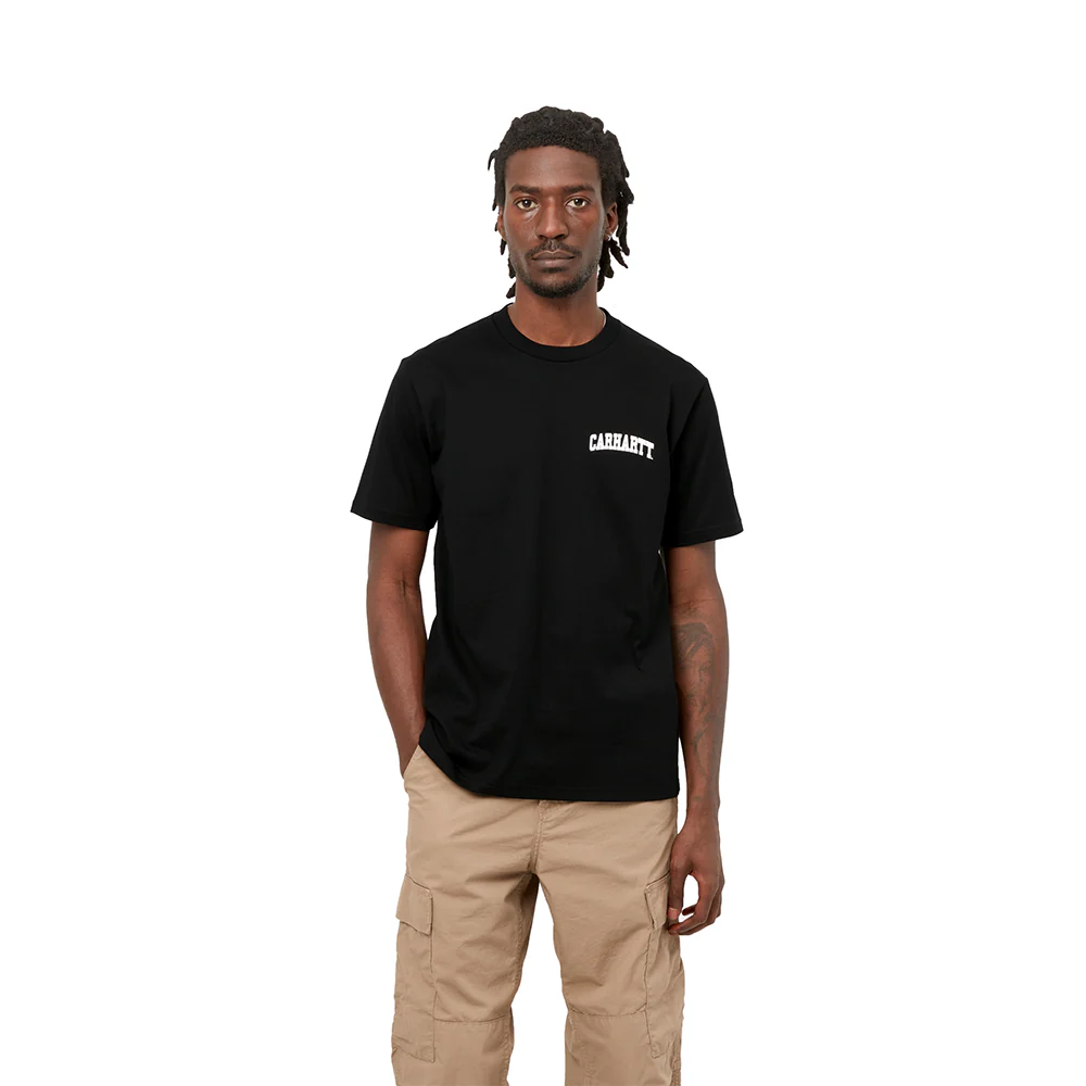 University Script Tee | Black - Image 3