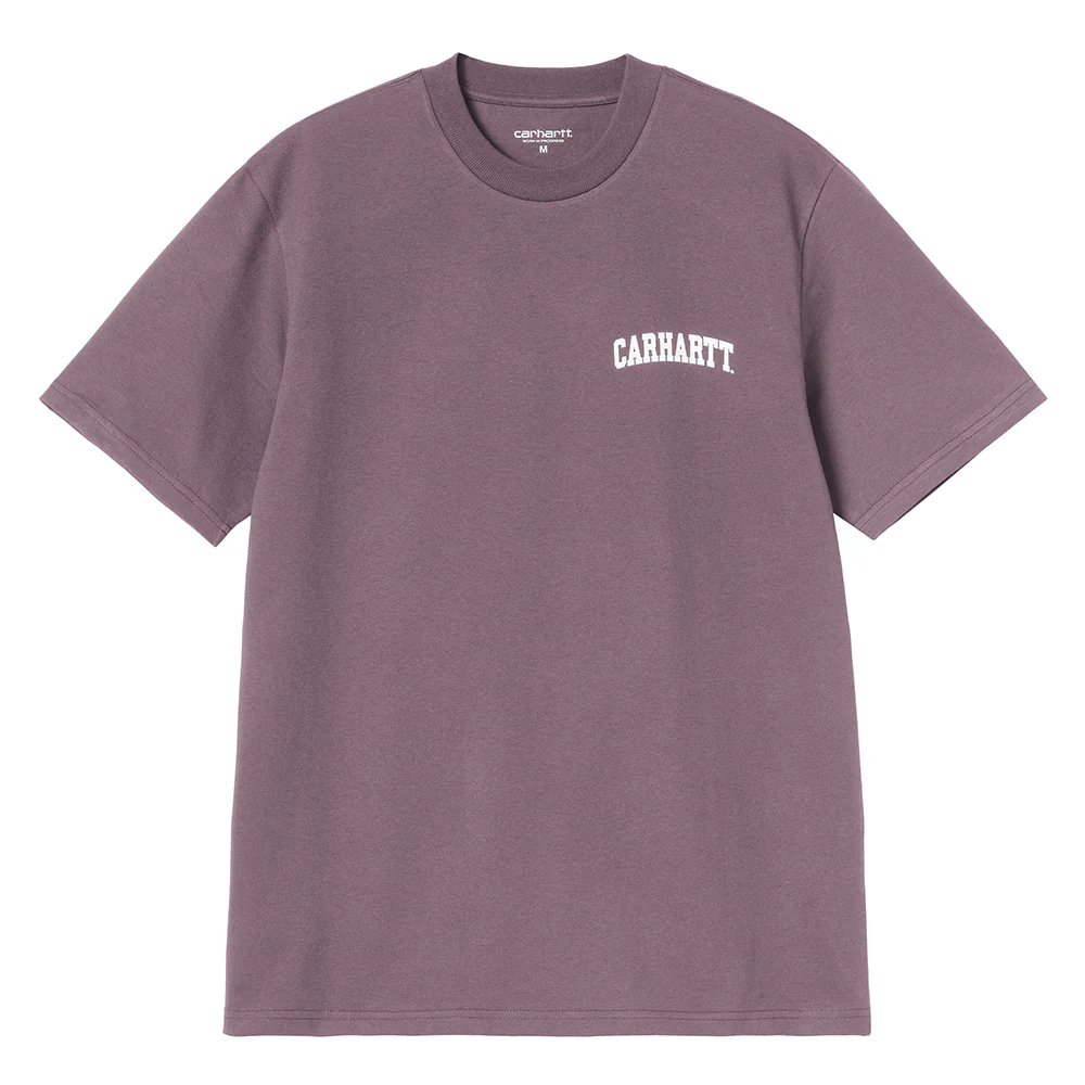 University Script Tee | Phlox