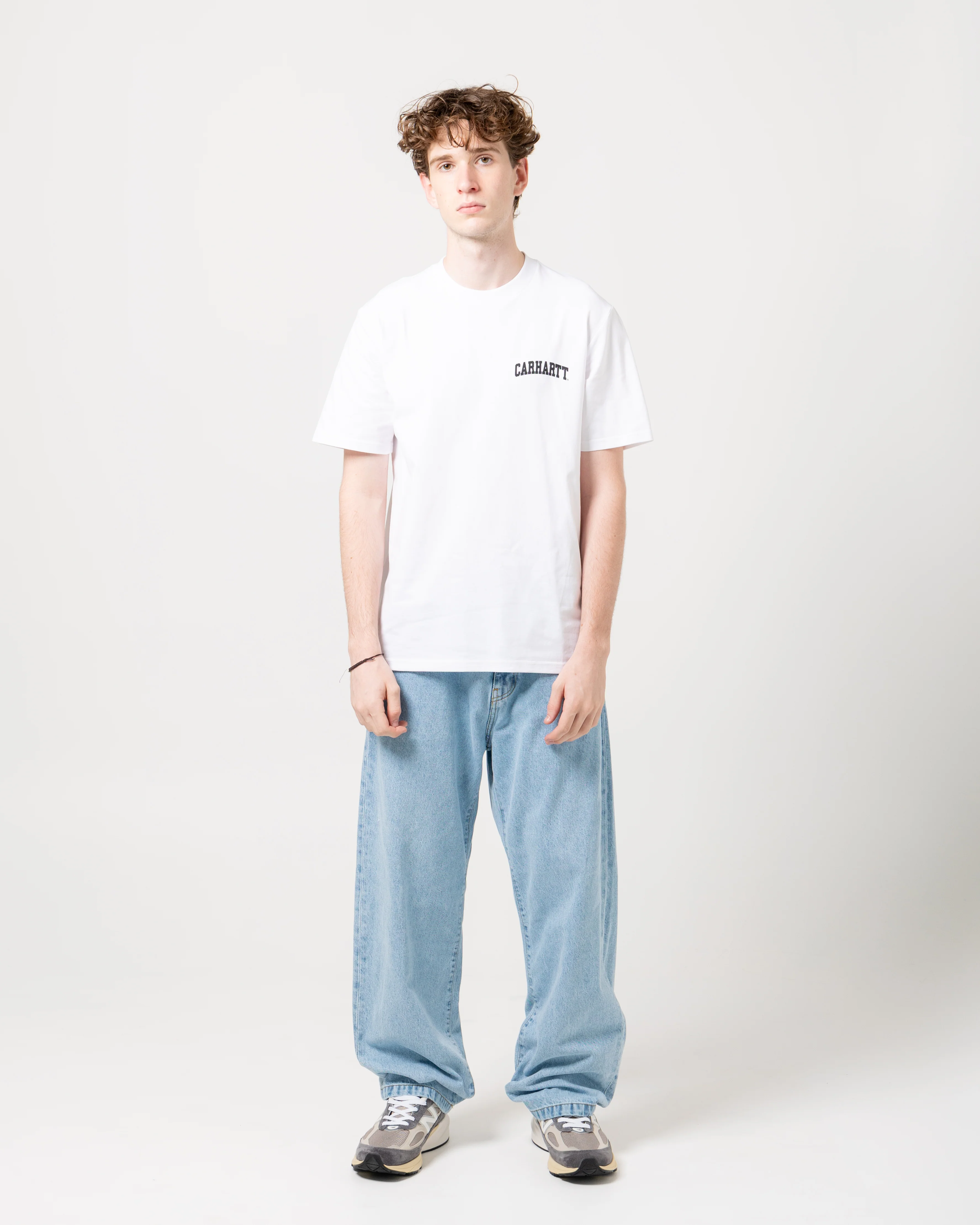University Script Tee | White - Image 7