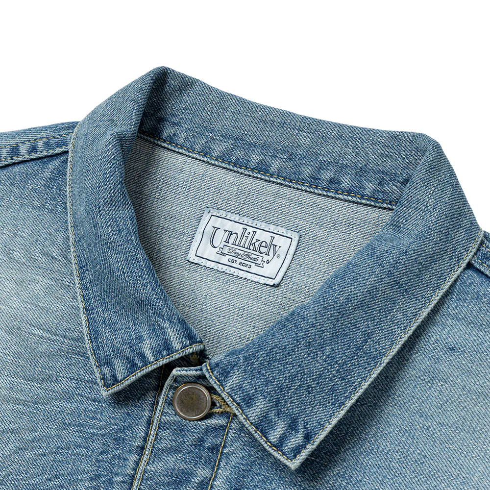 Unlikely Time Travel Trucker Jacket | 1977 Wash - Image 3