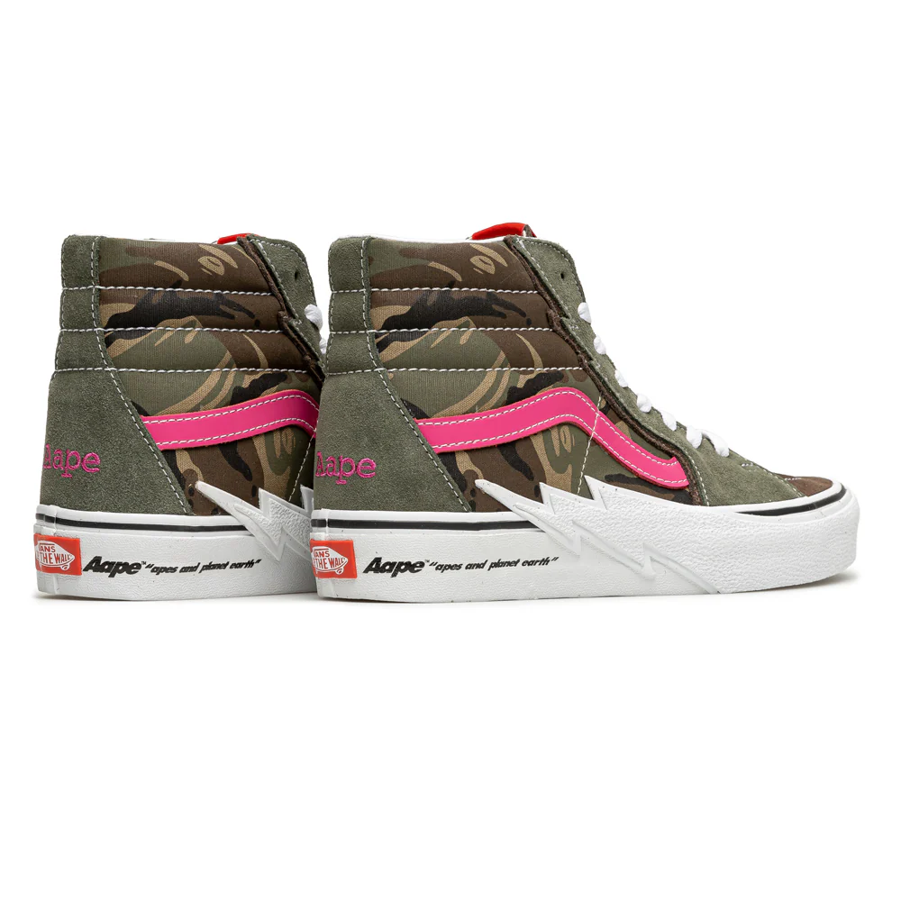 Vans x AAPE Sk8-Hi Bolt | Camo - Image 3