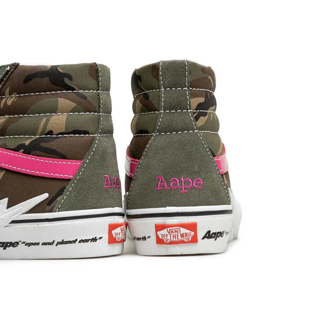 Vans x AAPE Sk8-Hi Bolt | Camo - Image 6