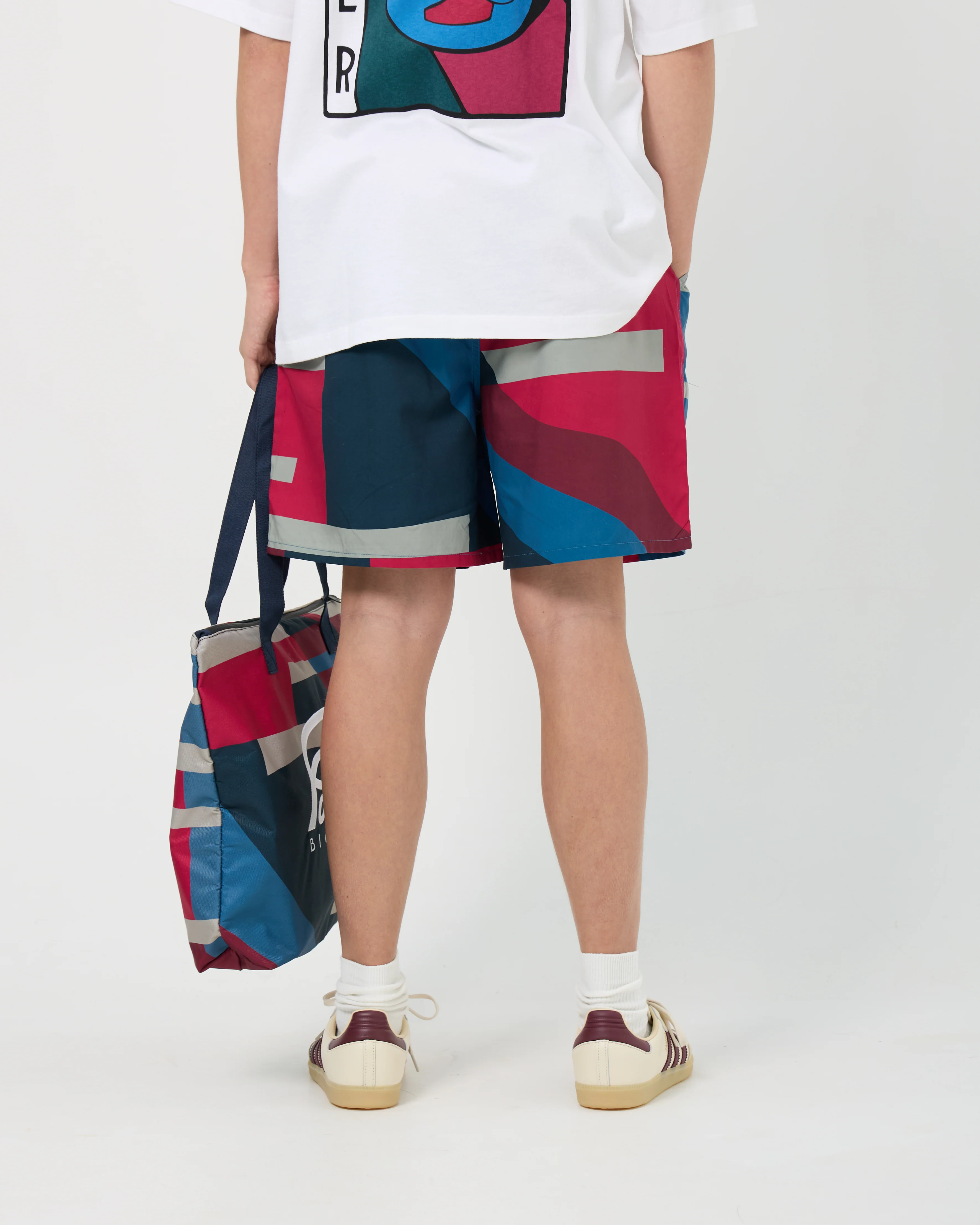 Vertical Forest Swim Shorts | Blue - Image 5