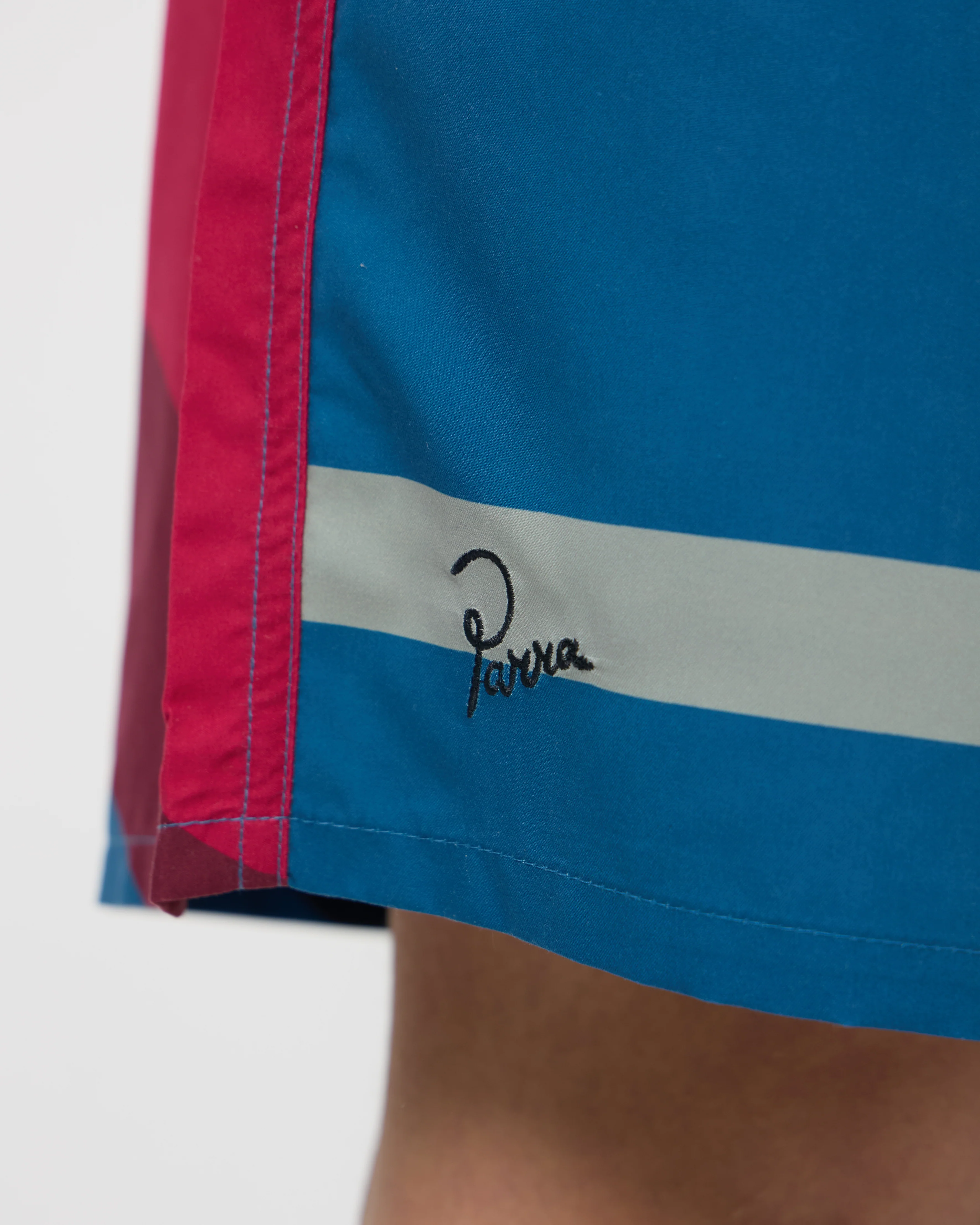 Vertical Forest Swim Shorts | Blue - Image 6