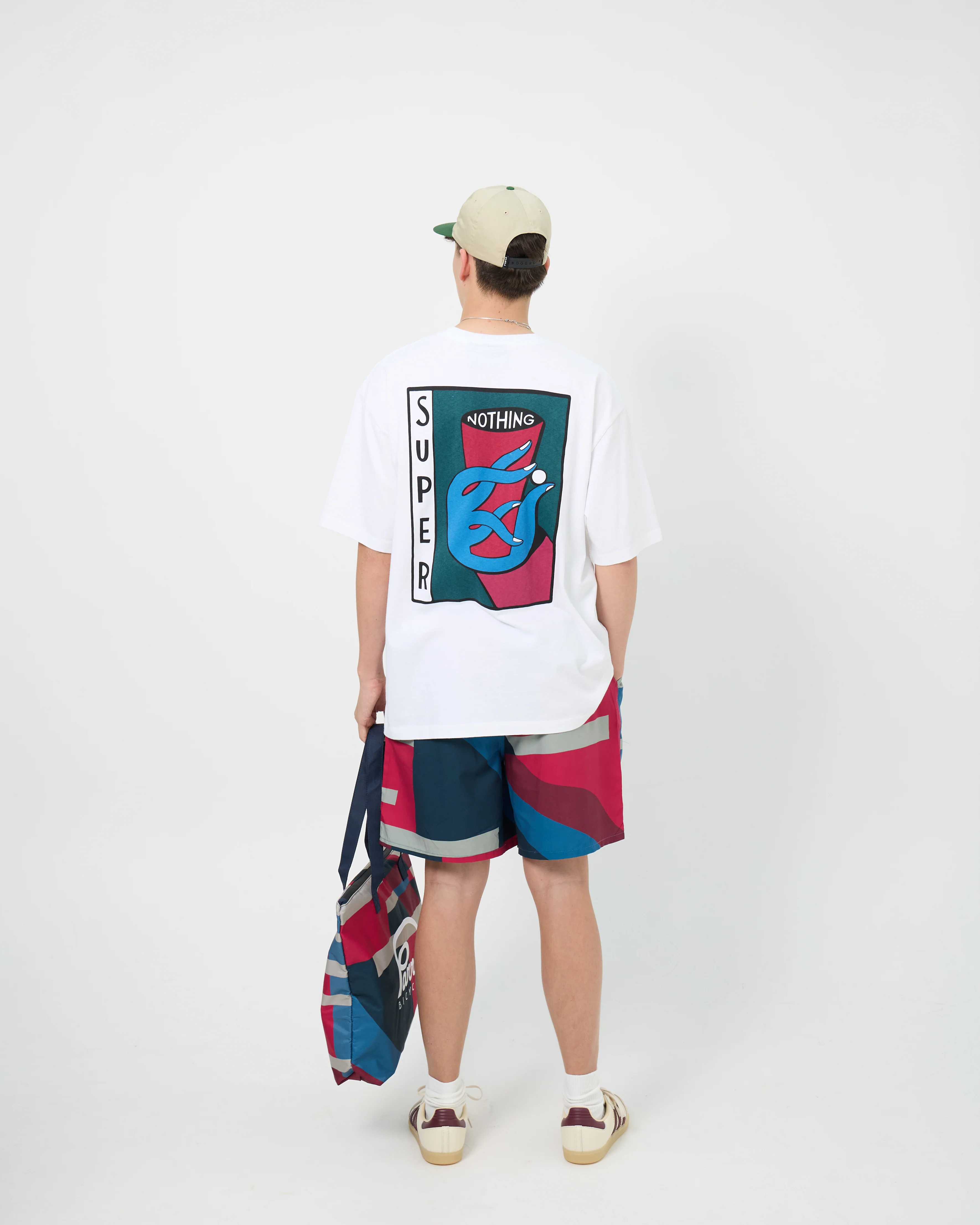 Vertical Forest Swim Shorts | Blue - Image 7