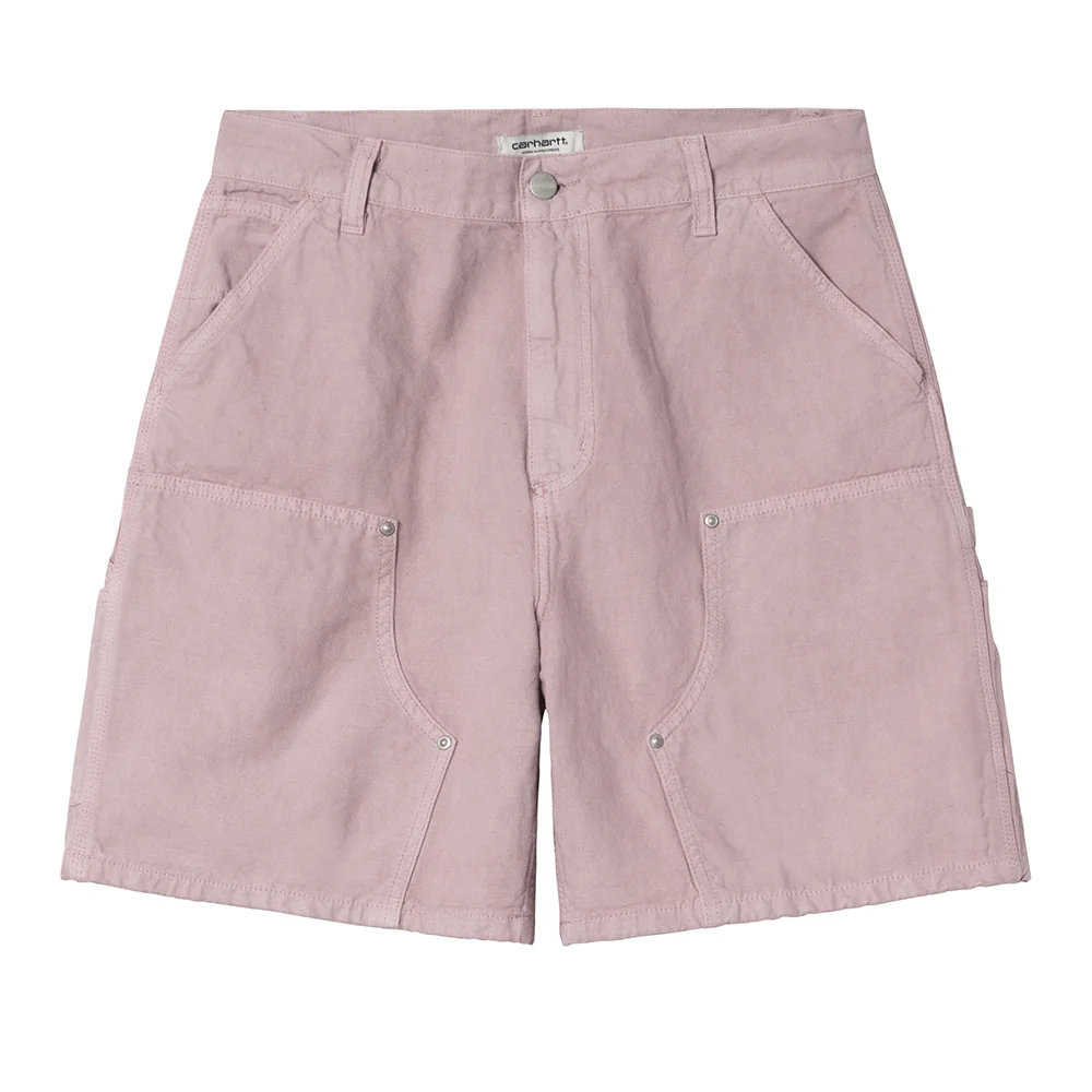 W' Branford Double Knee Short | Pink Fog