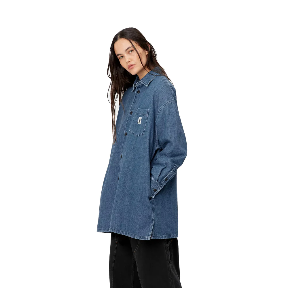 W' Glennon Shirt Jac | Blue - Image 5