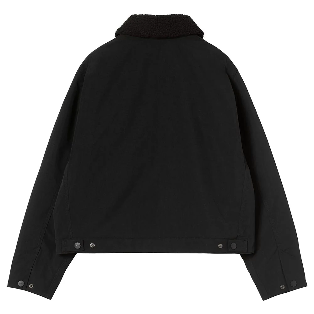 W' Newkirk Jacket | Black Wild Dog Print - Image 3