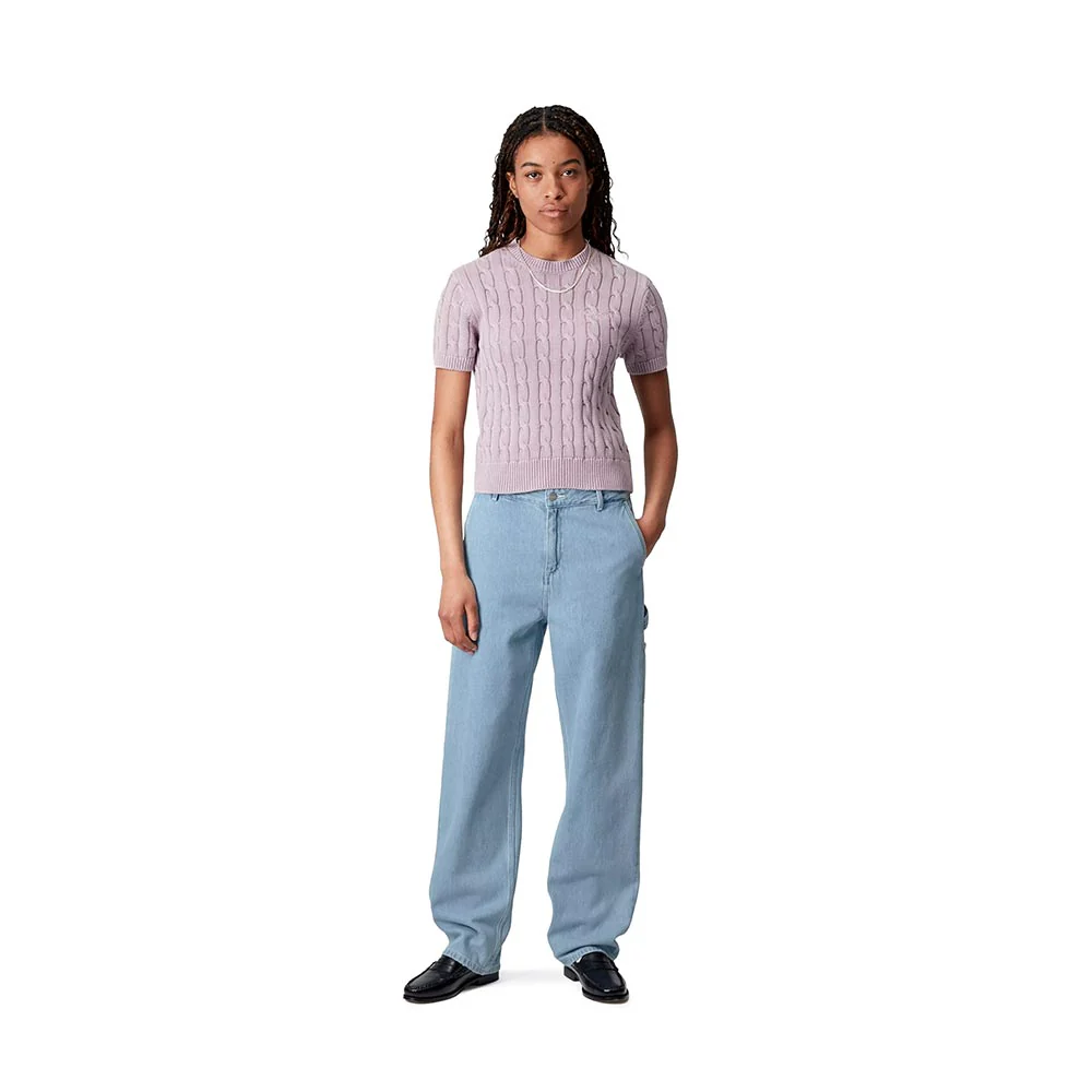 W' Pierce Pant Straight | Blue (stone bleached) - Image 6