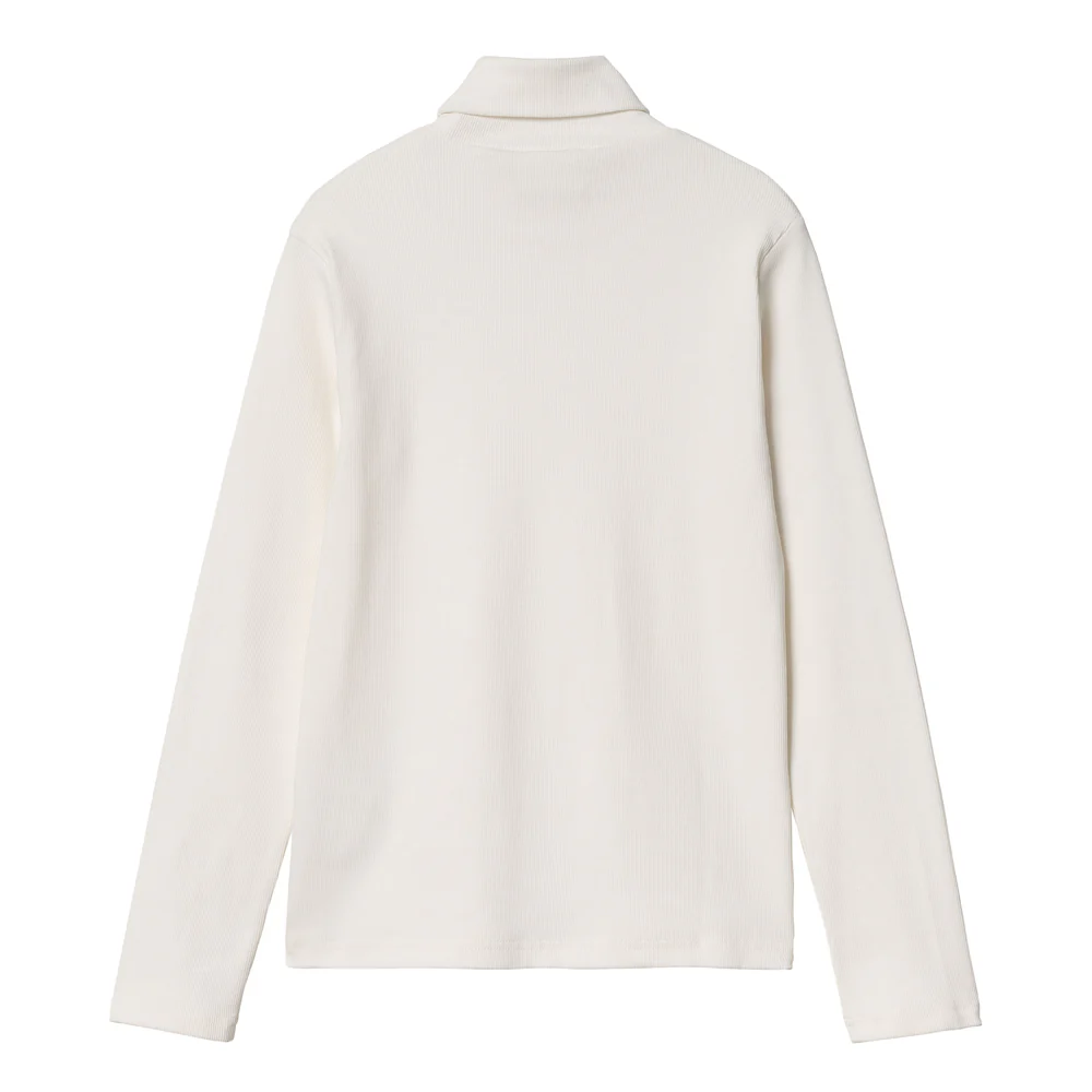 W' Signature Mockneck L/S Tee | Wax - Image 2