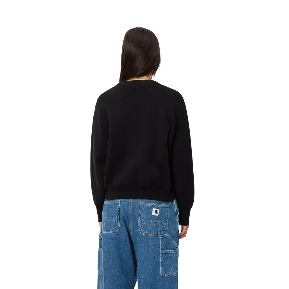 W' Signature Sweater | Black - Image 4