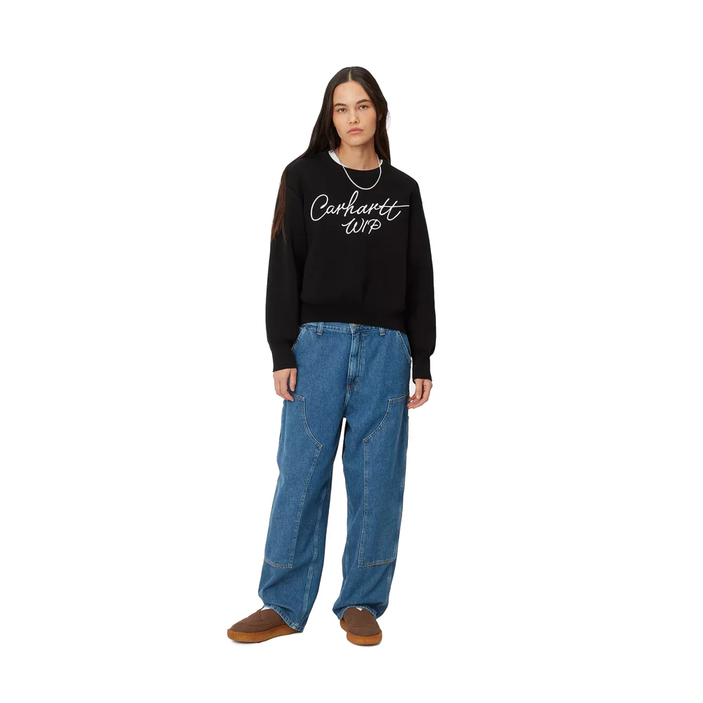 W' Signature Sweater | Black - Image 5