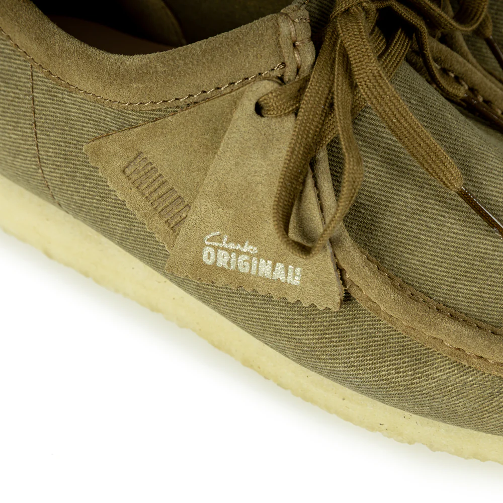 Wallabee Olive Canvas | Olive - Image 4