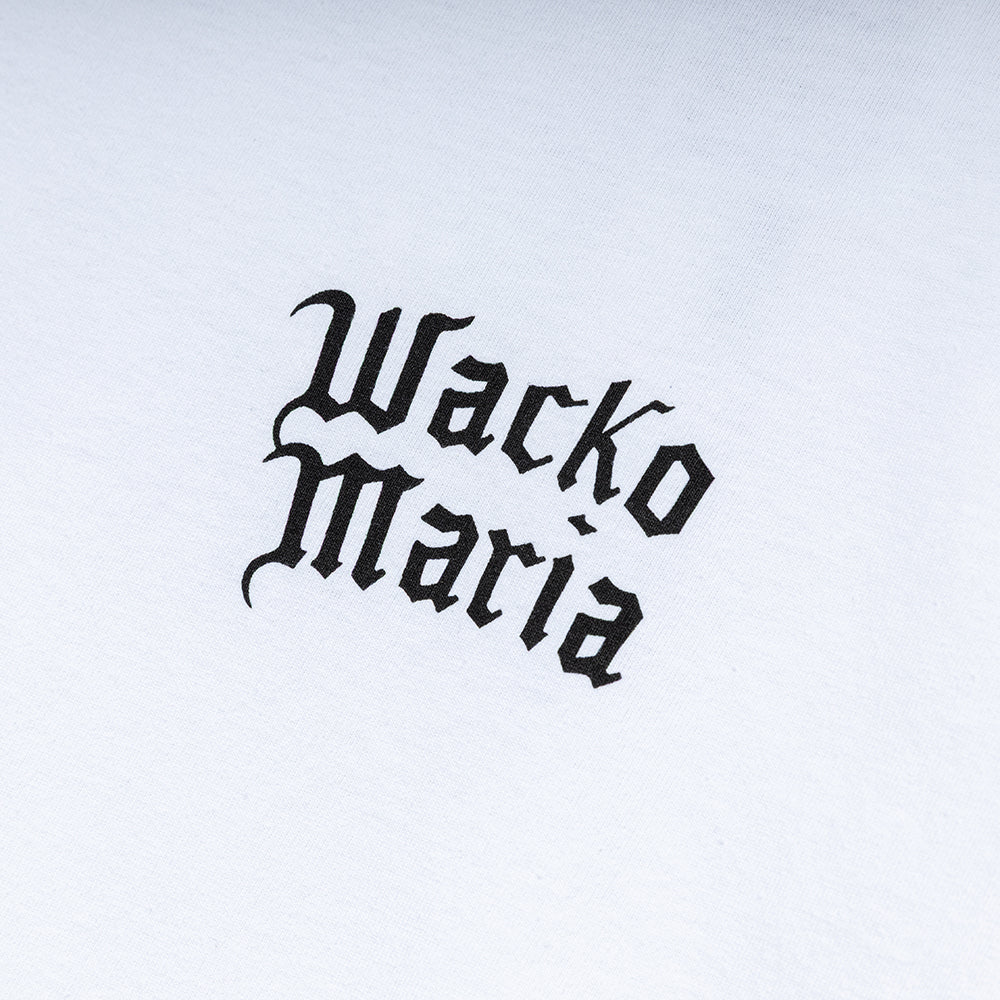 Washed Heavy Weight Crew Neck (Type 2) Tee | White - Image 3
