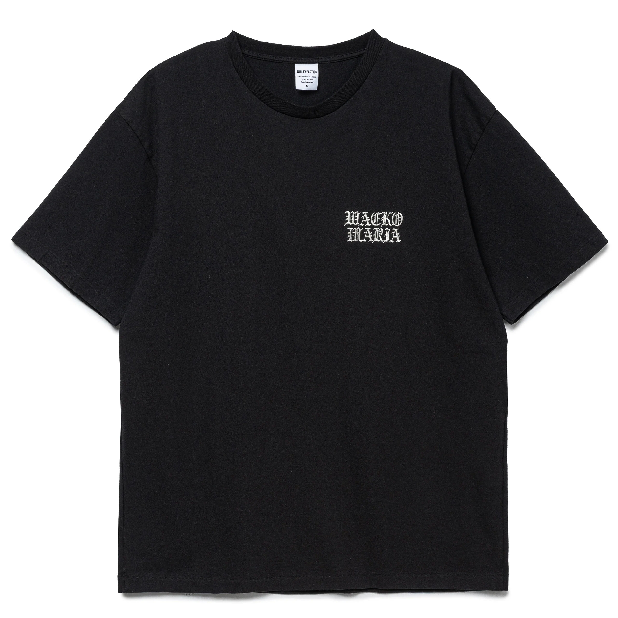 Washed Heavy Weight Crewneck Type-1 Tee | Black