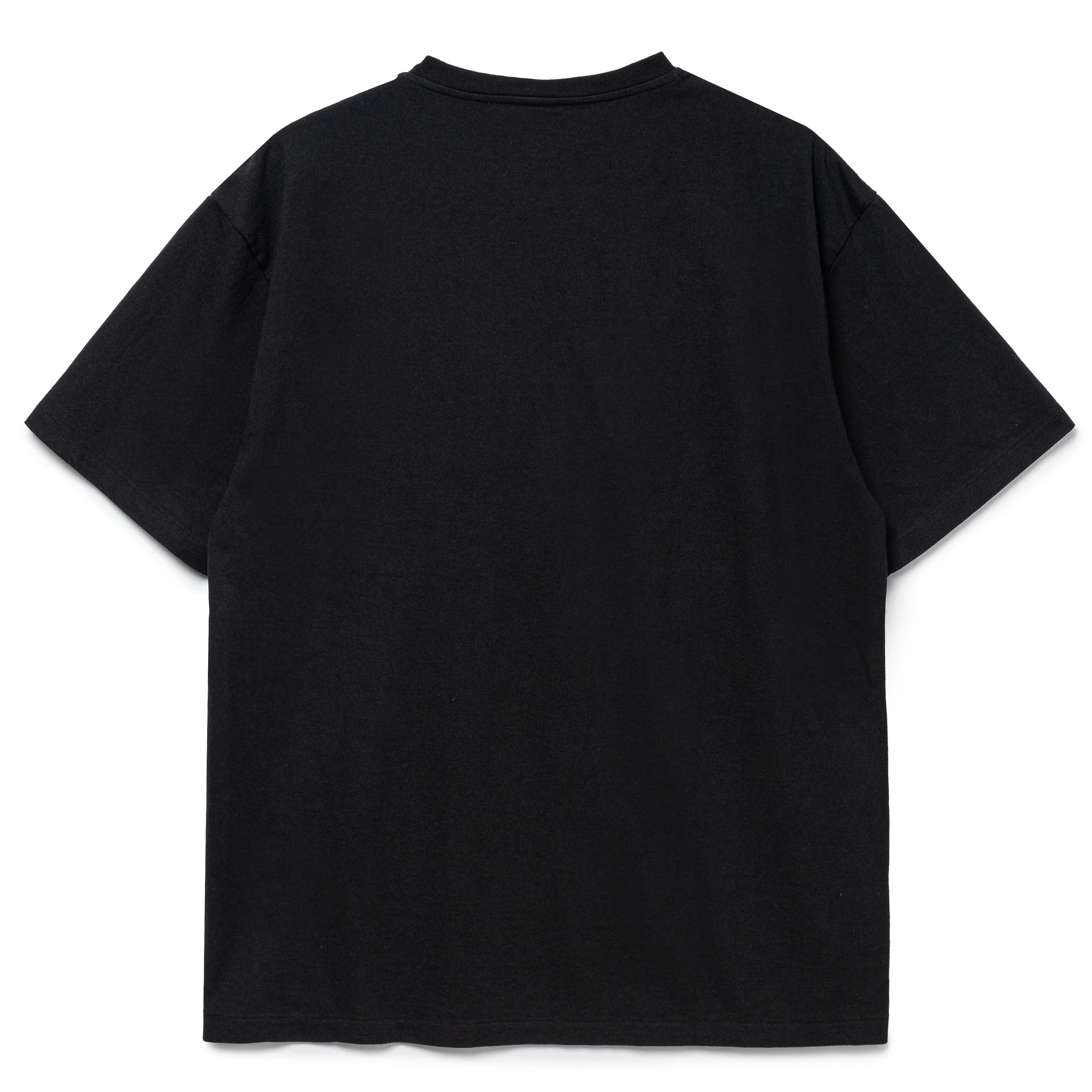 Washed Heavy Weight Crewneck Type-1 Tee | Black - Image 2