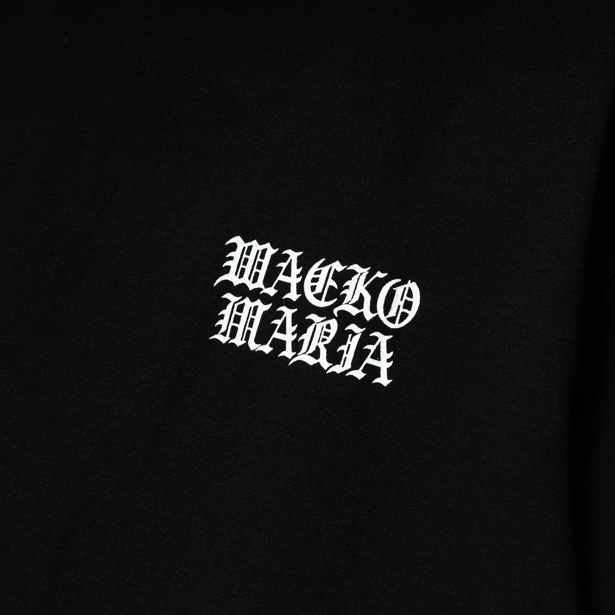 Washed Heavy Weight Crewneck Type-4 Tee | Black - Image 3