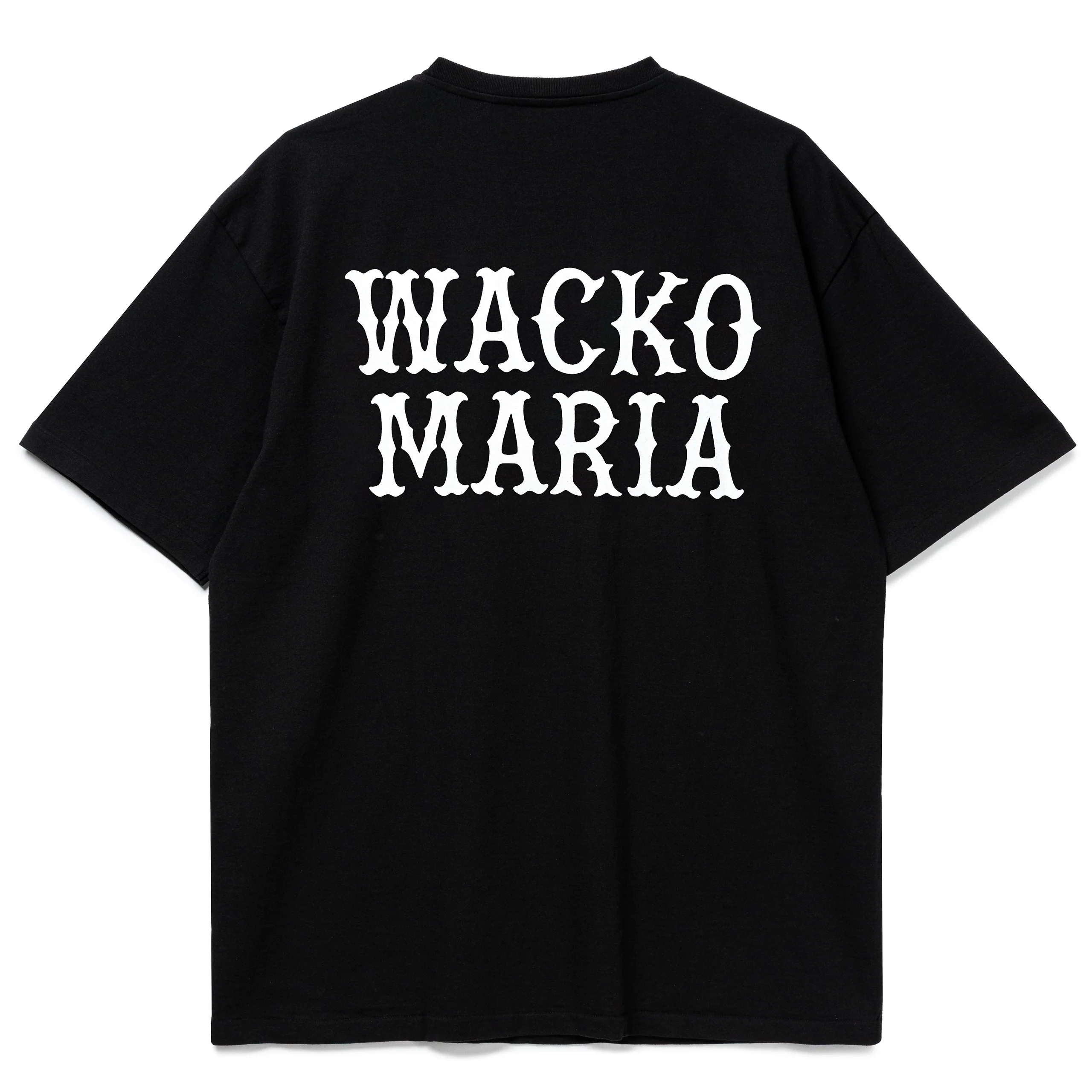Washed Heavy Weight Crewneck Type-5 Tee | Black