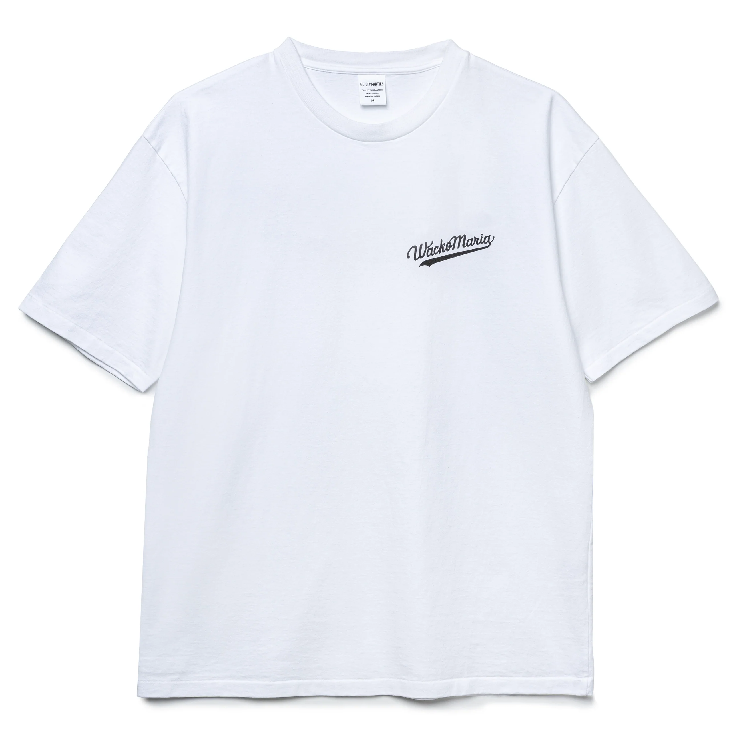 Washed Heavy Weight Crewneck Type-6 Tee | White - Image 2
