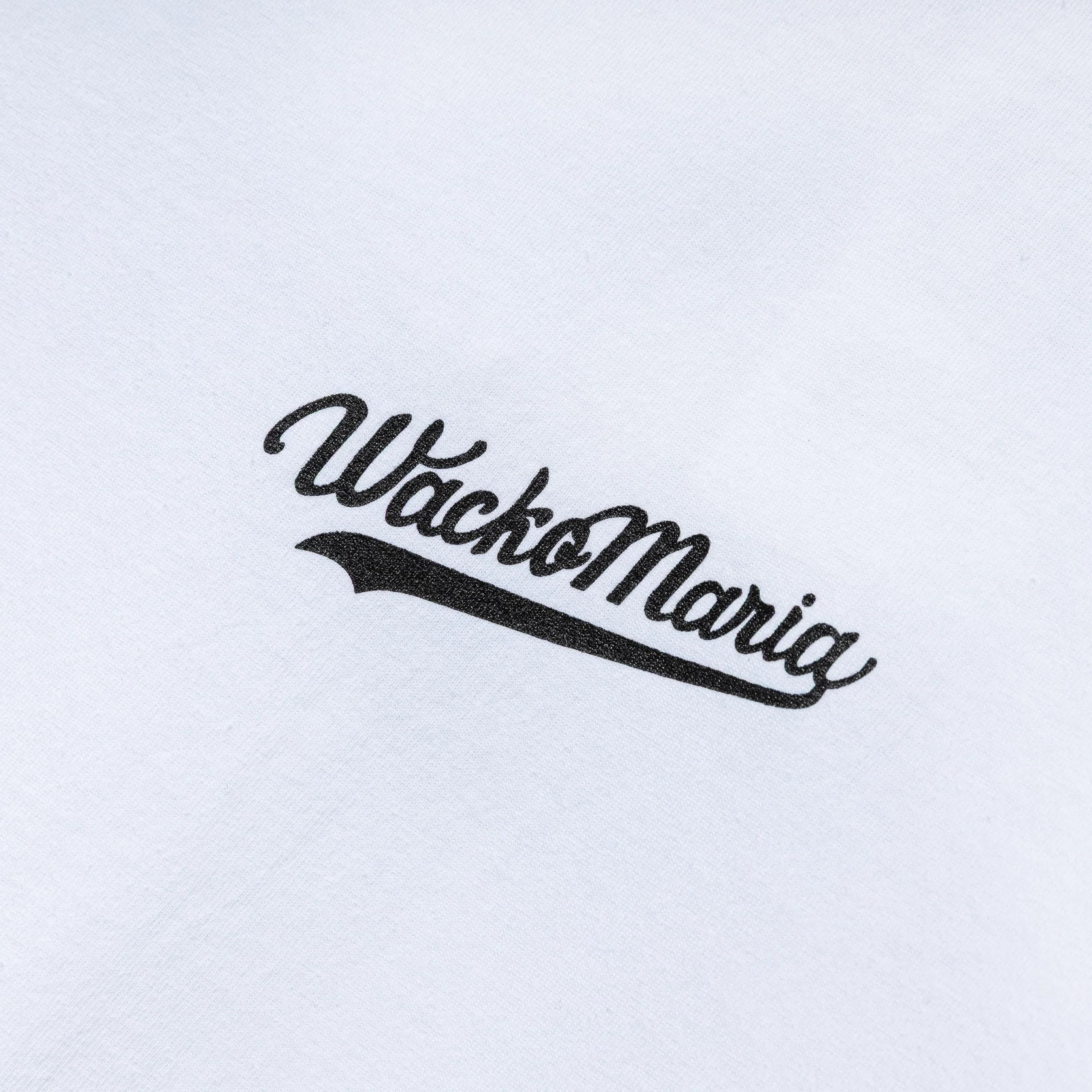 Washed Heavy Weight Crewneck Type-6 Tee | White - Image 3
