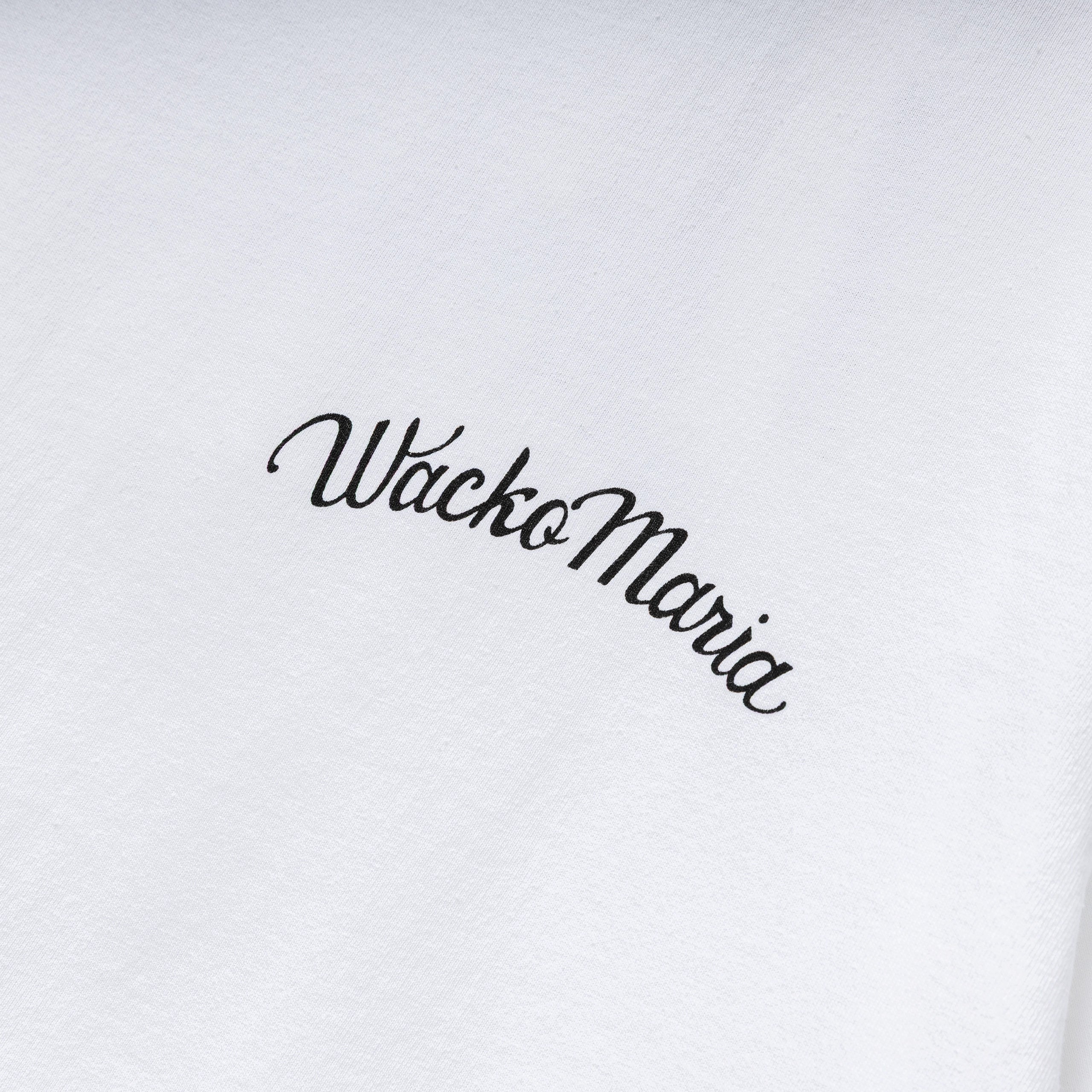 Washed Heavy Weight Crewneck Type-6 Tee | White - Image 3