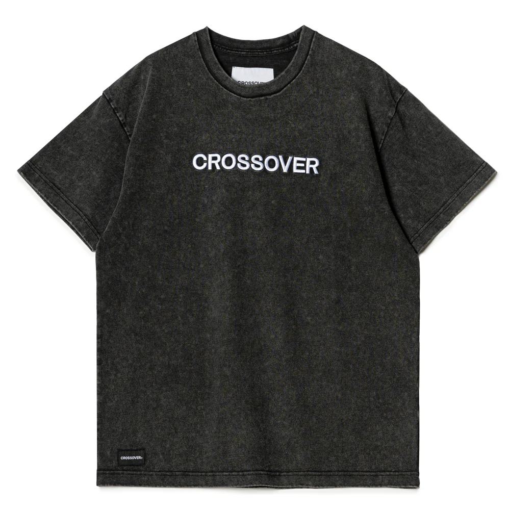 Washed Logo Tee | Black
