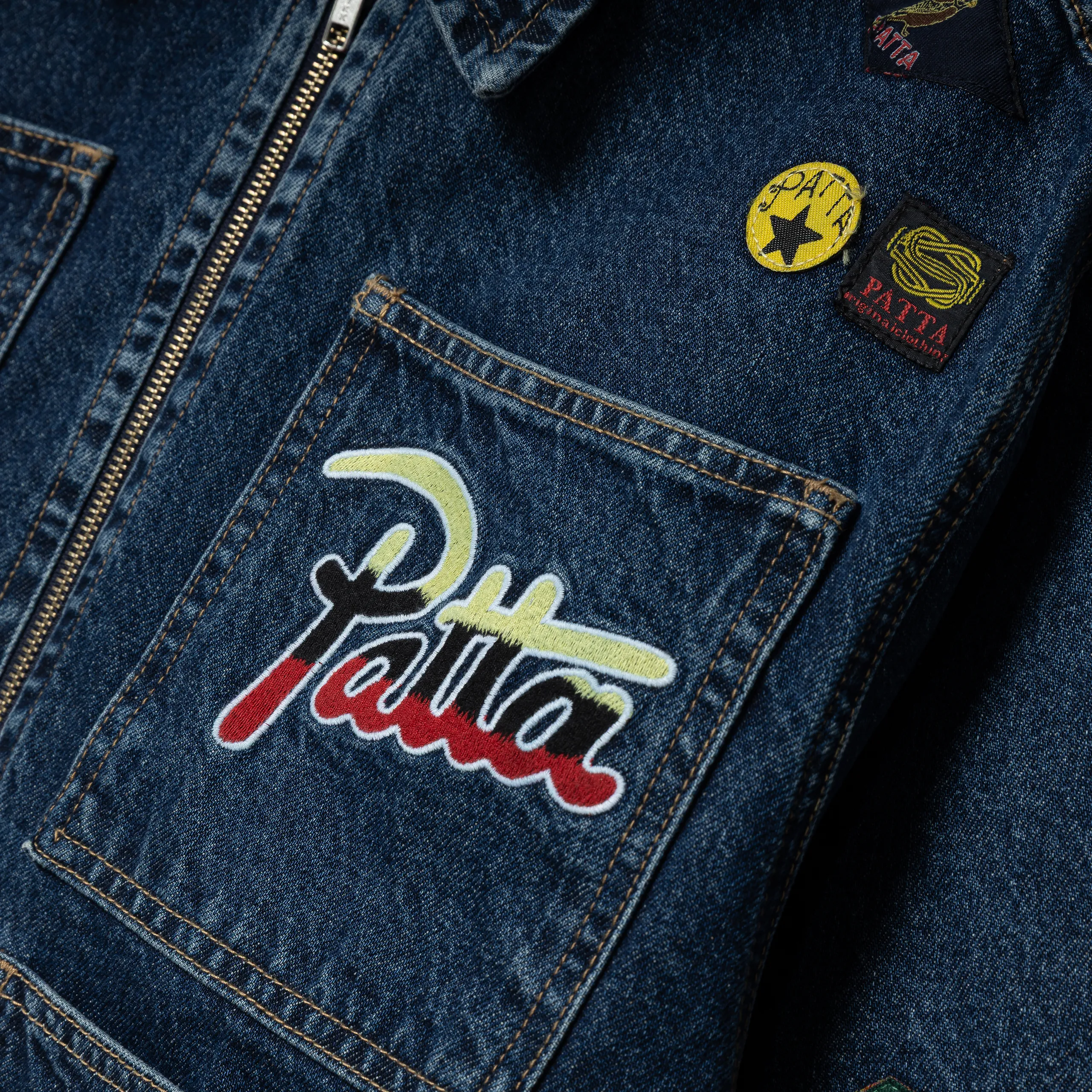 Whole Lotta Labels Denim Jacket | Light Blue Denim - Image 3