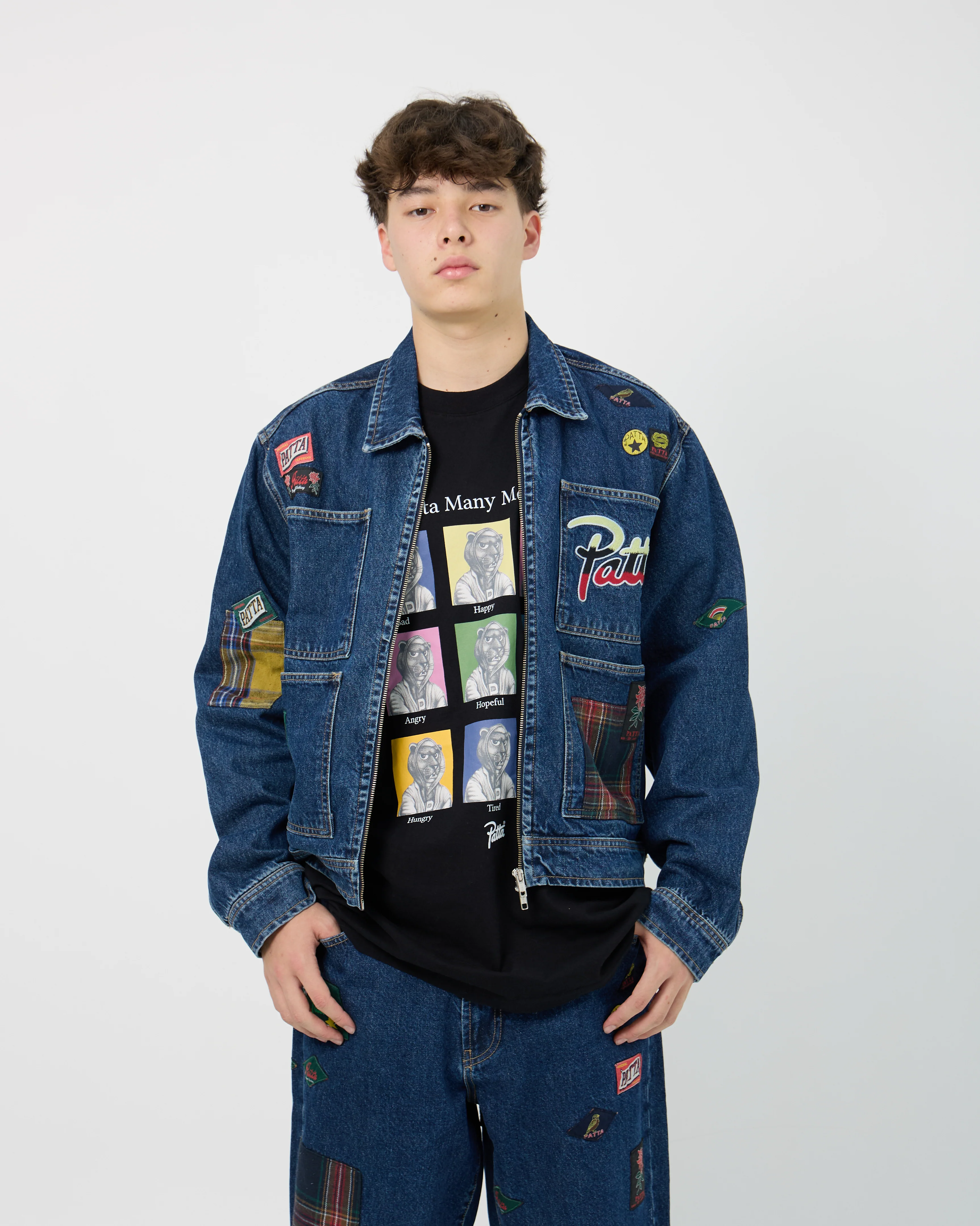 Whole Lotta Labels Denim Jacket | Light Blue Denim - Image 4