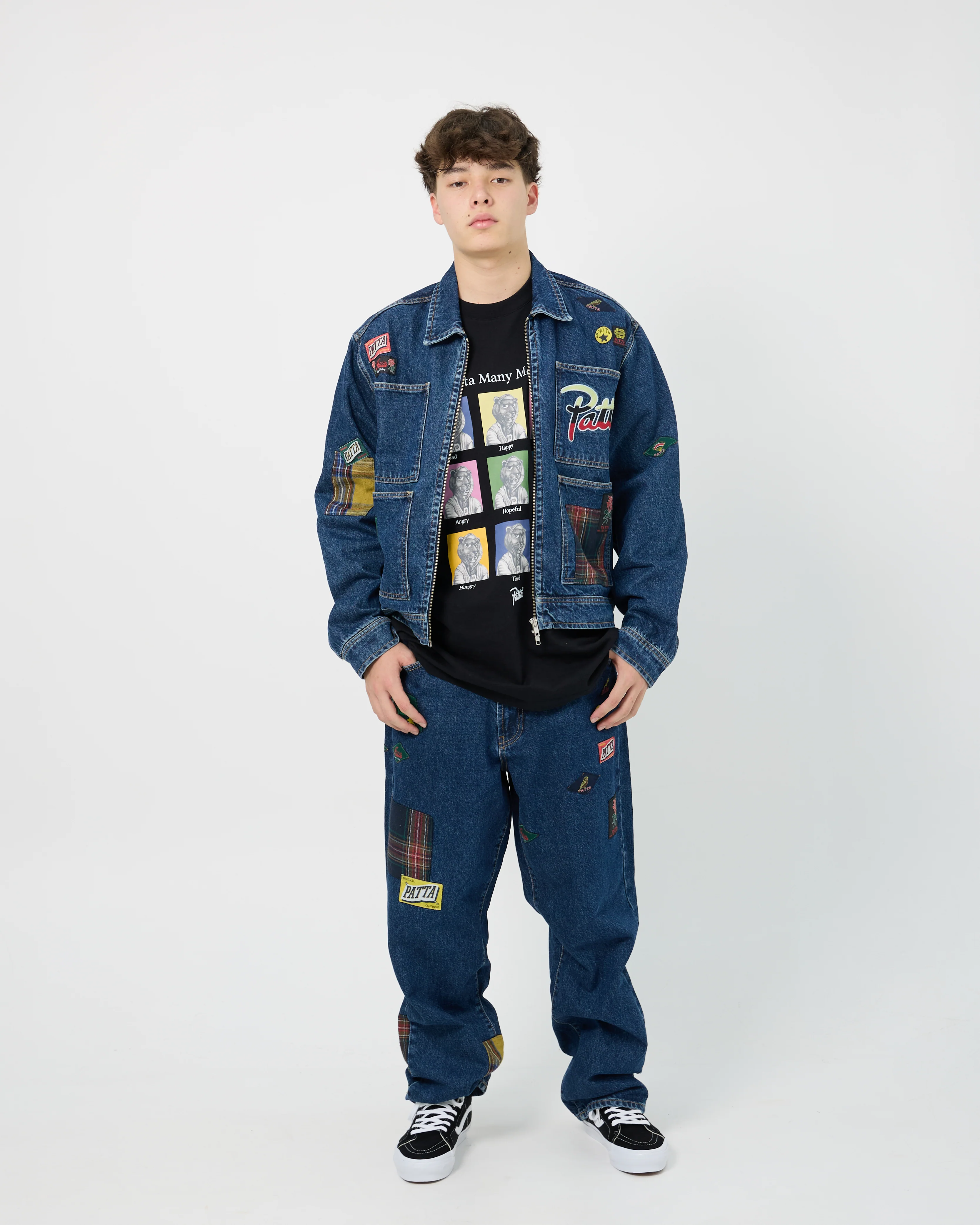 Whole Lotta Labels Denim Jacket | Light Blue Denim - Image 7