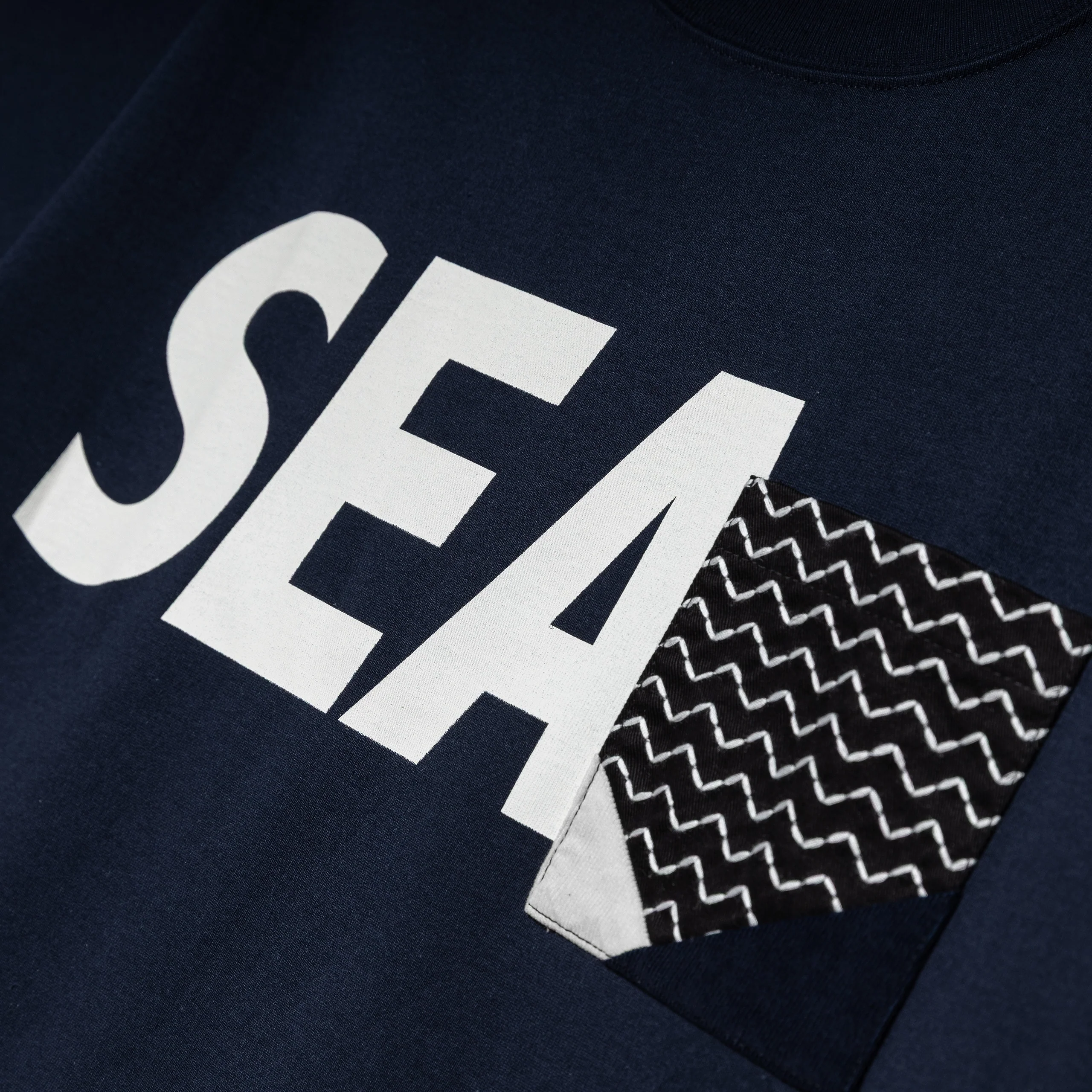 Wind and Sea x FDMTL Origami Tee | Navy - Image 3