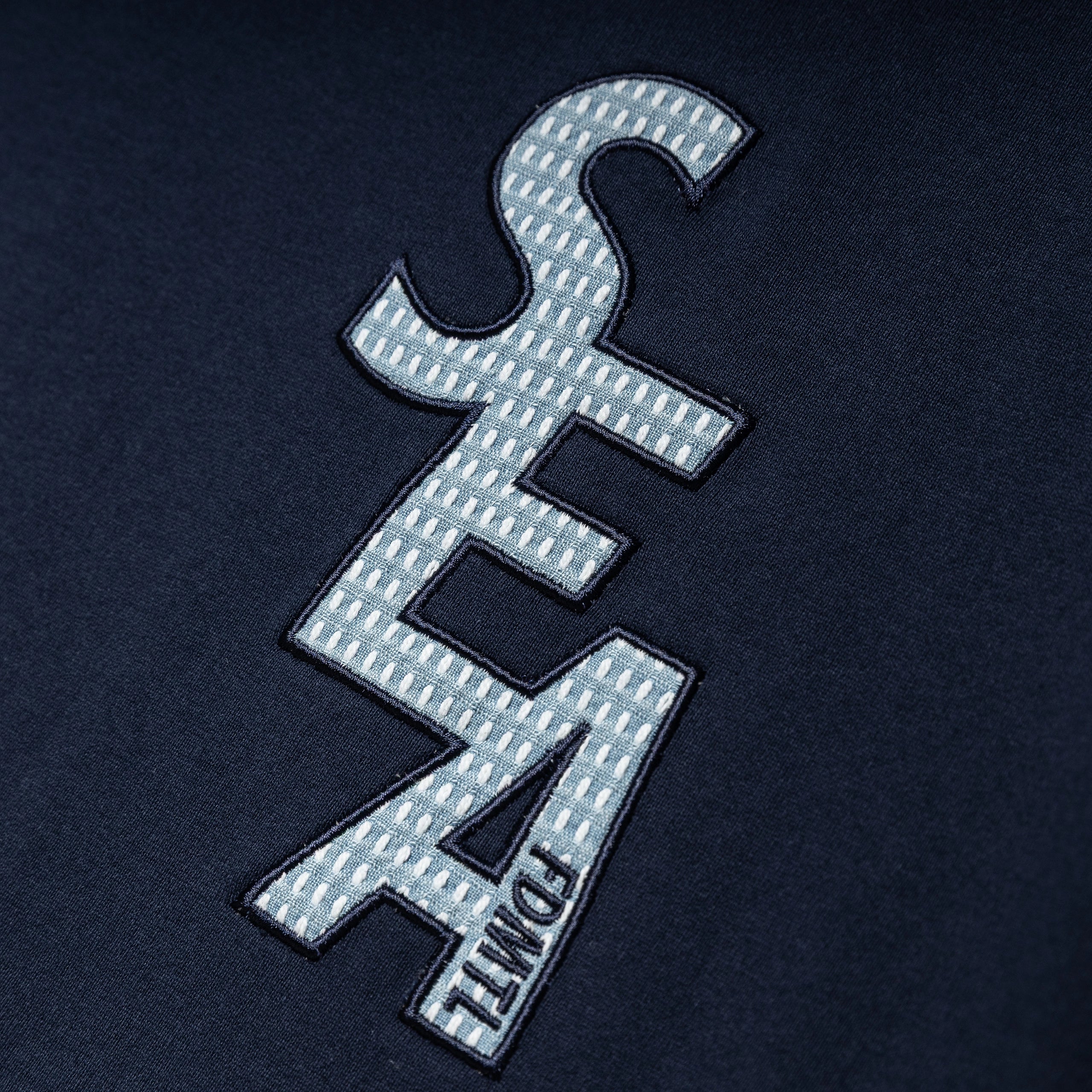 Wind and Sea x FDMTL Patch Tee | Navy - Image 3