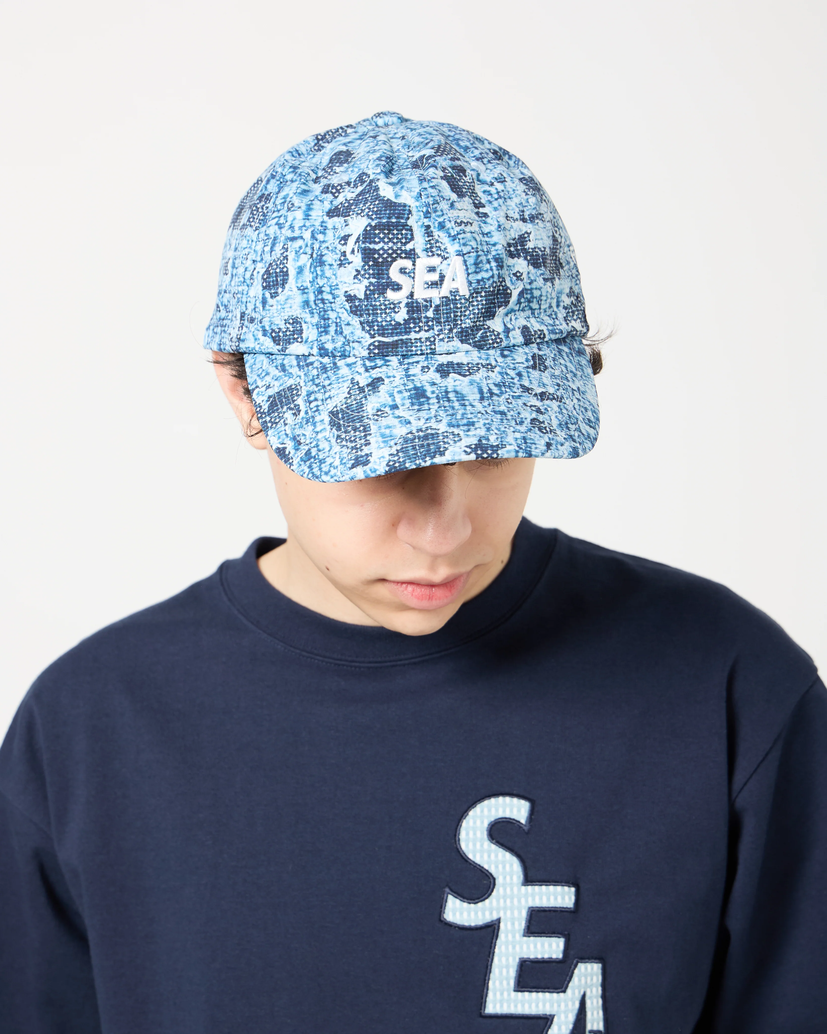 Wind and Sea x FDMTL Printed Boro Cap | Indigo - Image 4