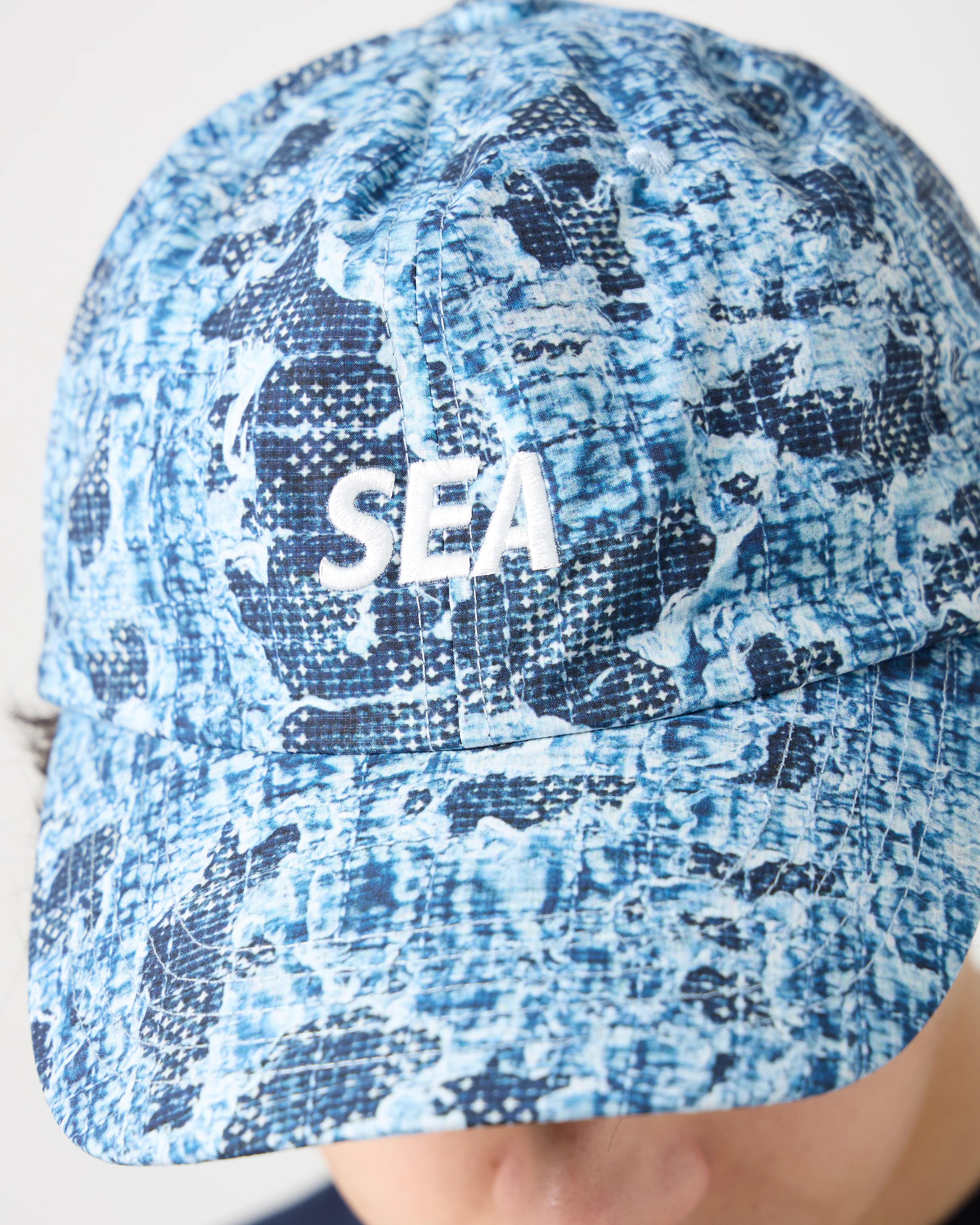 Wind and Sea x FDMTL Printed Boro Cap | Indigo - Image 6