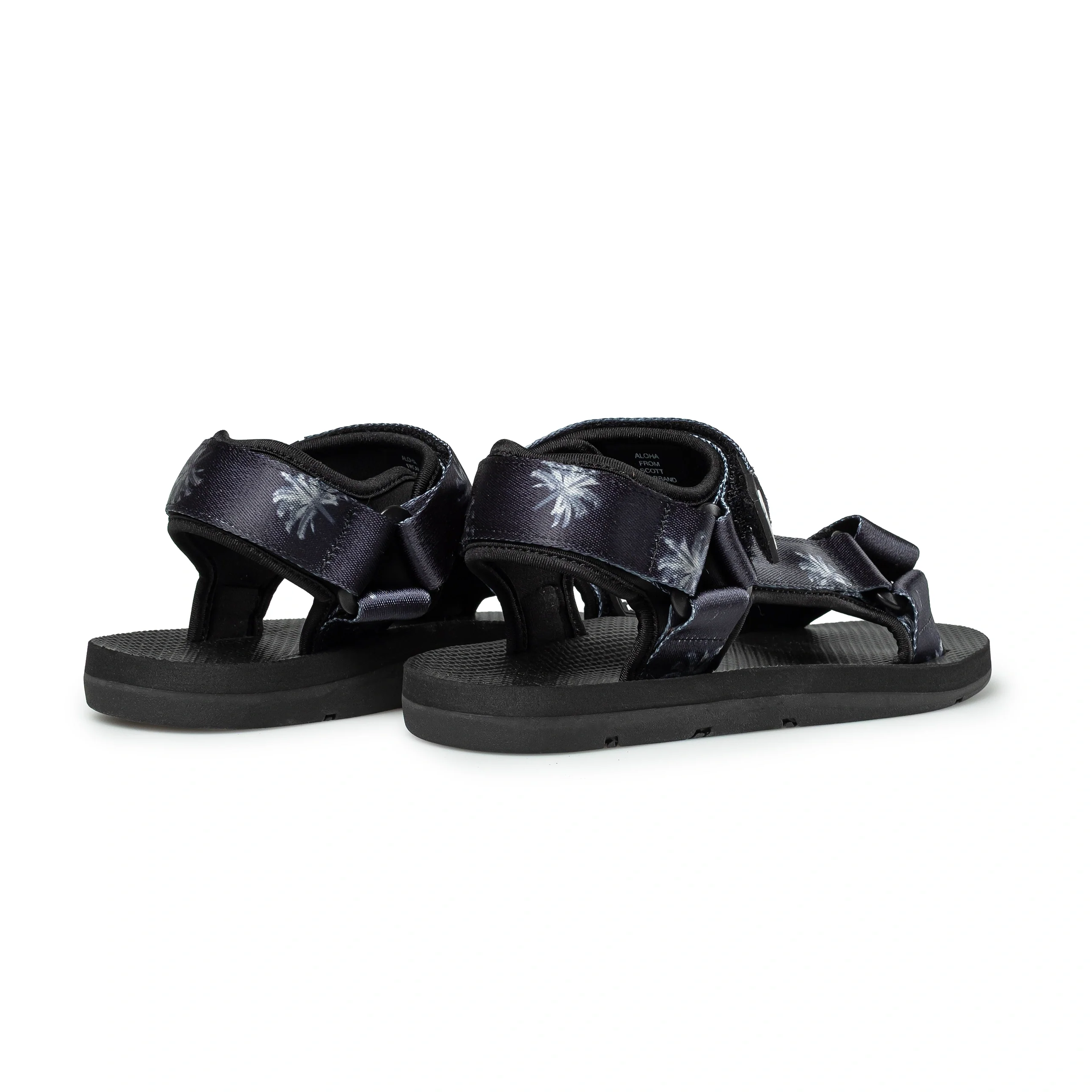 Wind and Sea x Scott Hawaii (Palm Tree) Active Sandal | Black - Image 3
