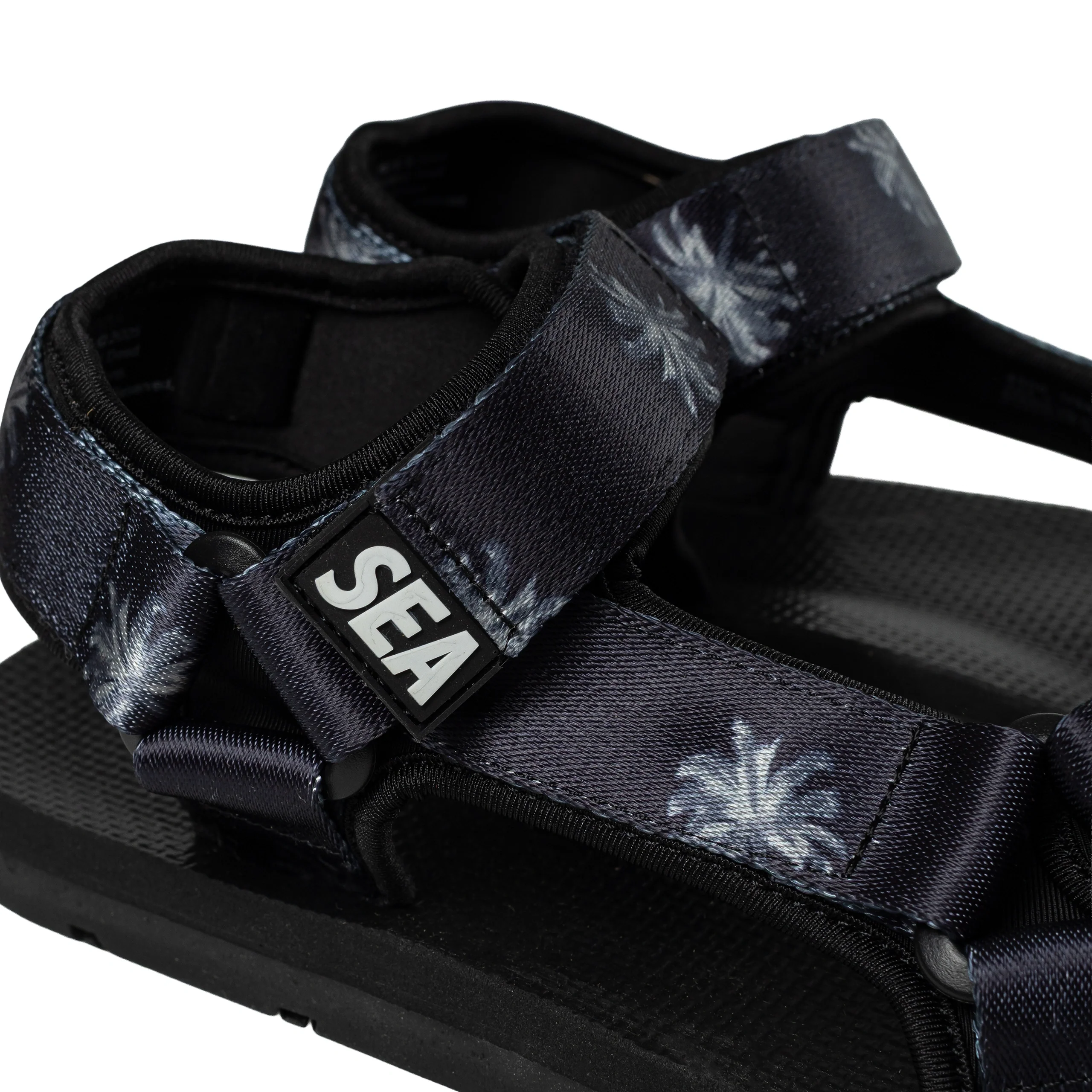 Wind and Sea x Scott Hawaii (Palm Tree) Active Sandal | Black - Image 4