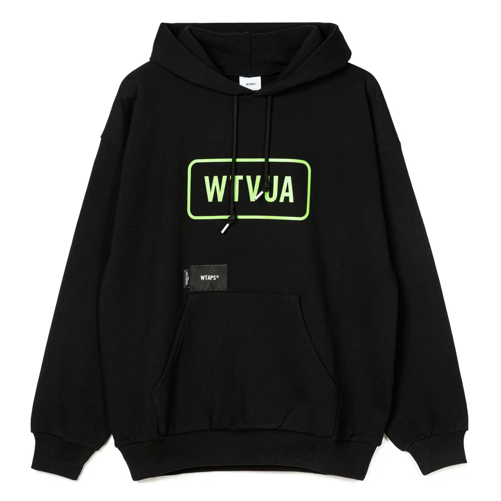 WTVUA / Hoodie / Cotton | Black