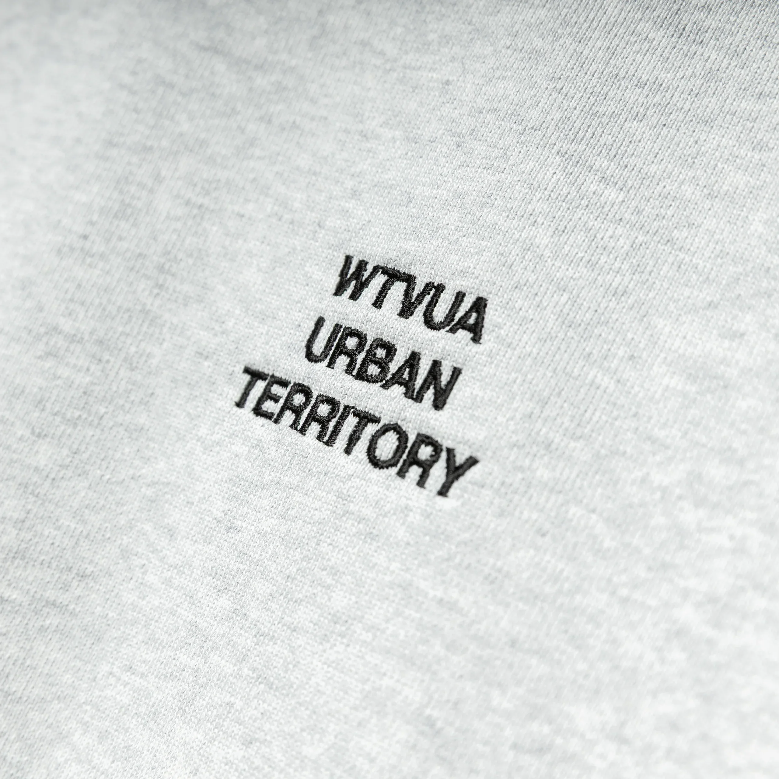 WUT / Sweater / Cotton | Ash Gray - Image 3